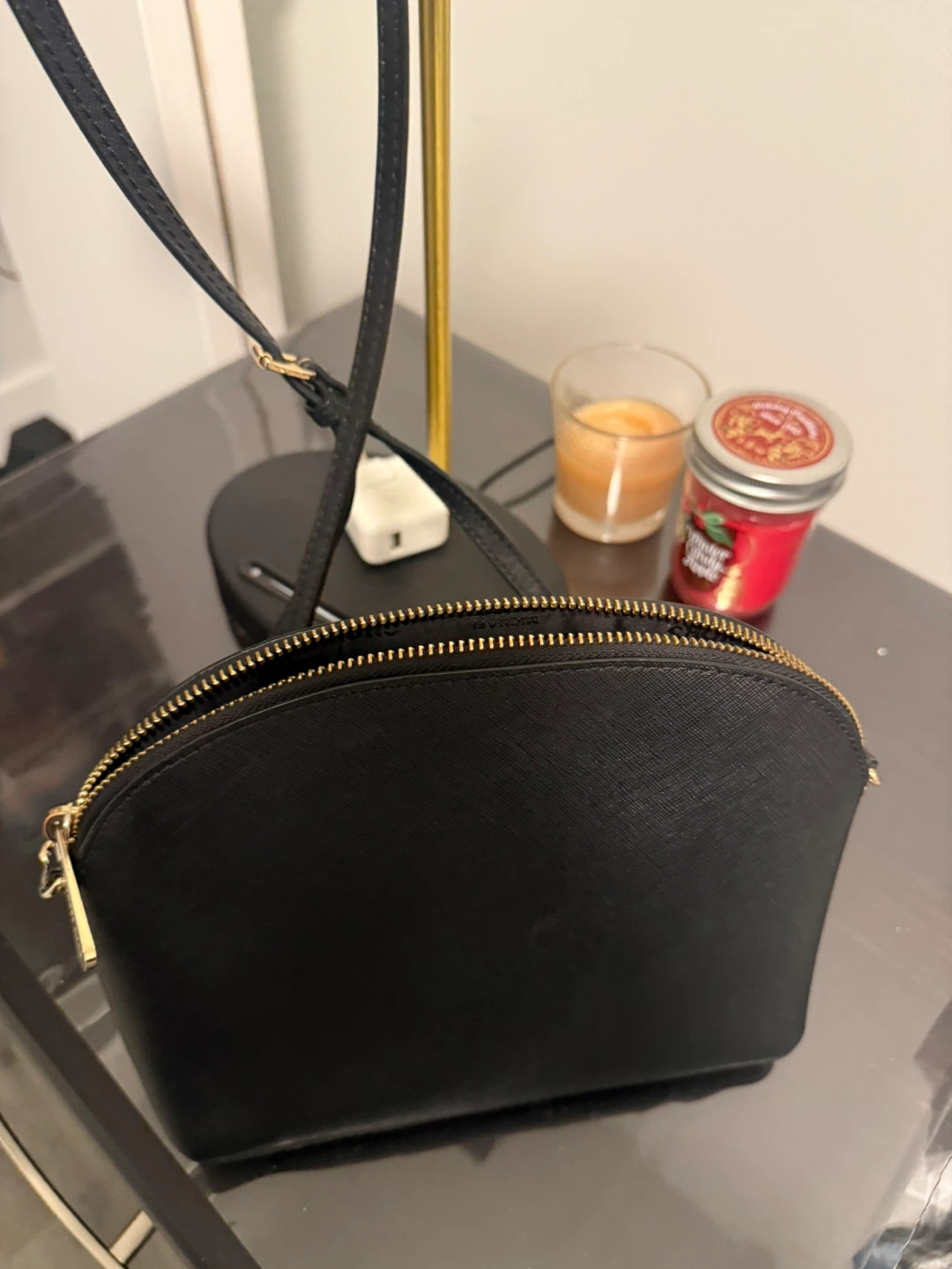 Michael Kors Black Leather Crossbody Bag - photo 4