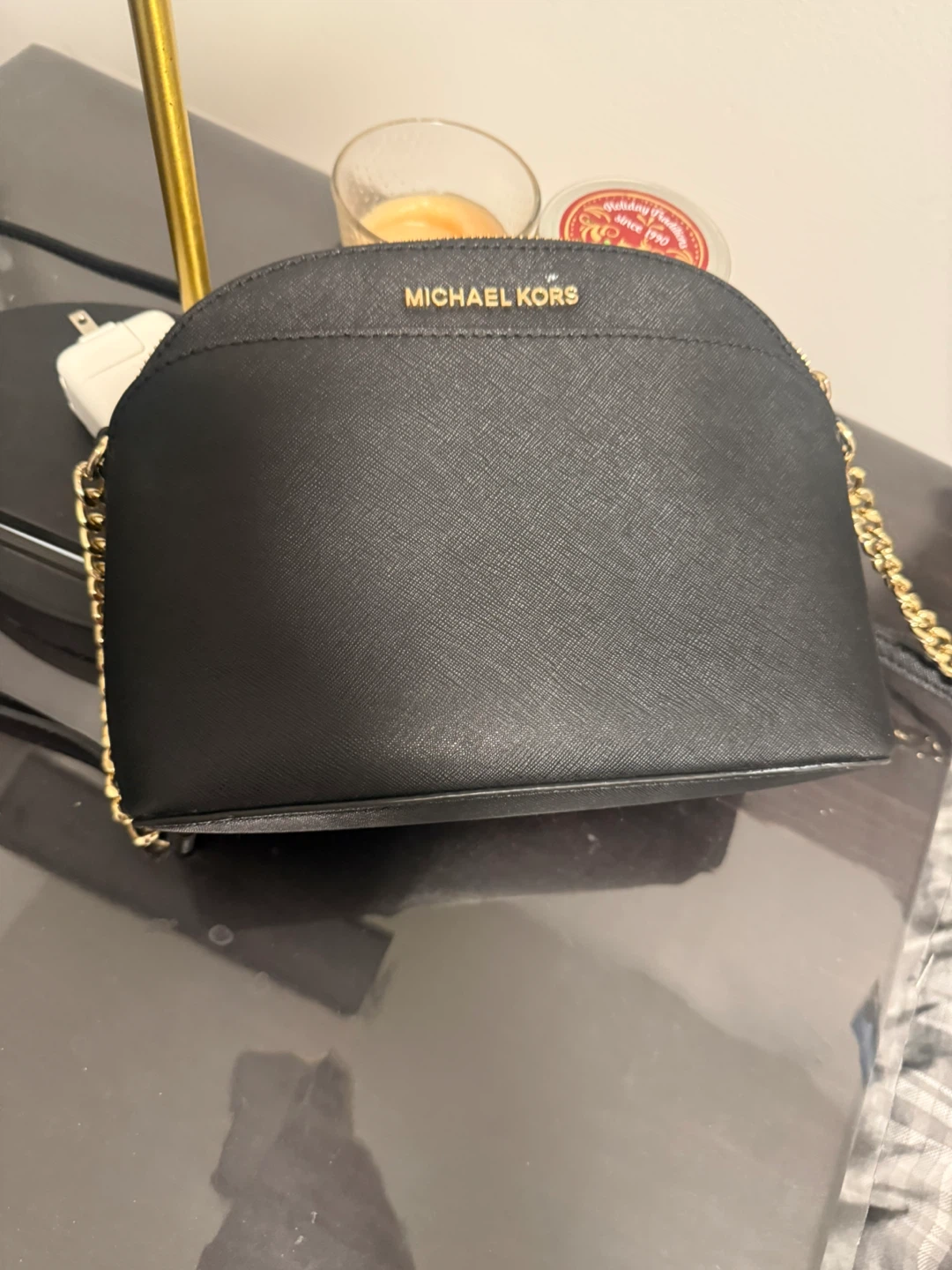 Michael Kors Black Leather Crossbody Bag - photo 2