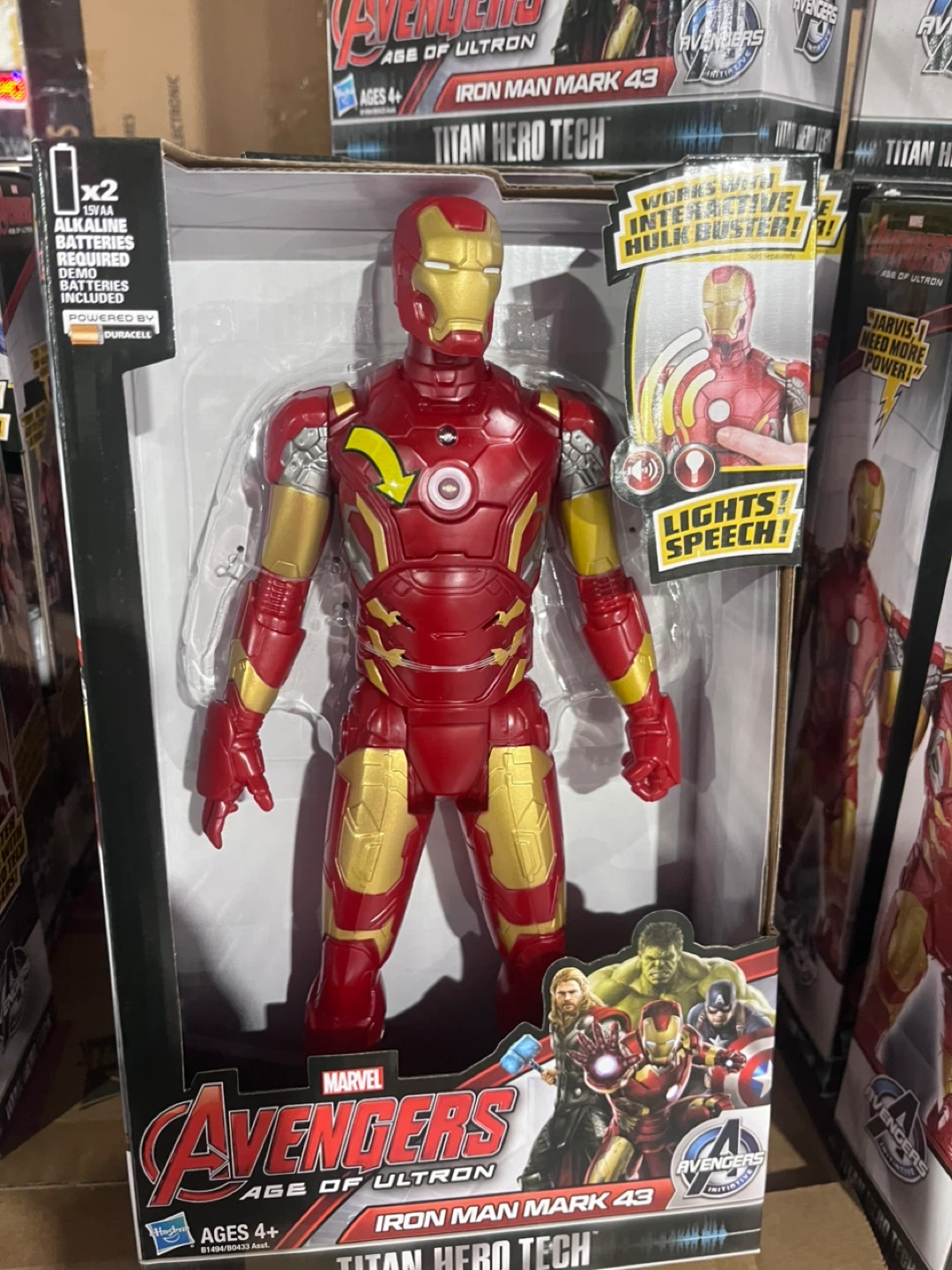 Marvel Avengers Age of Ultron Iron Man Mark 43 Titan Hero Tech