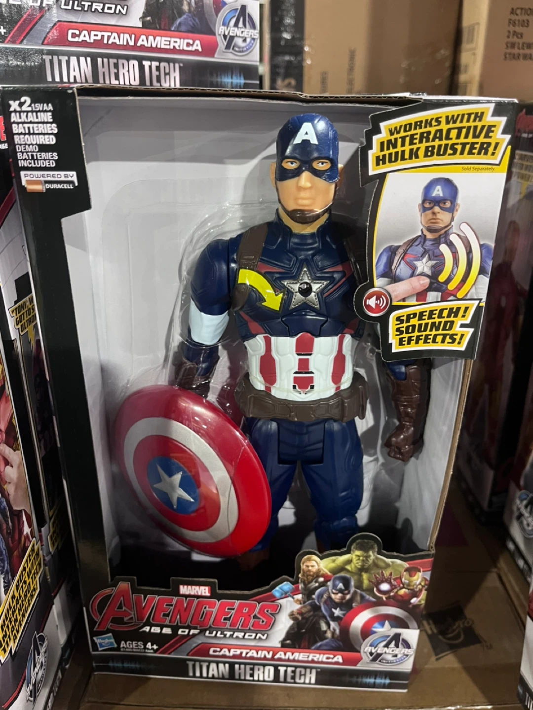 Captain America Titan Hero Tech Figure