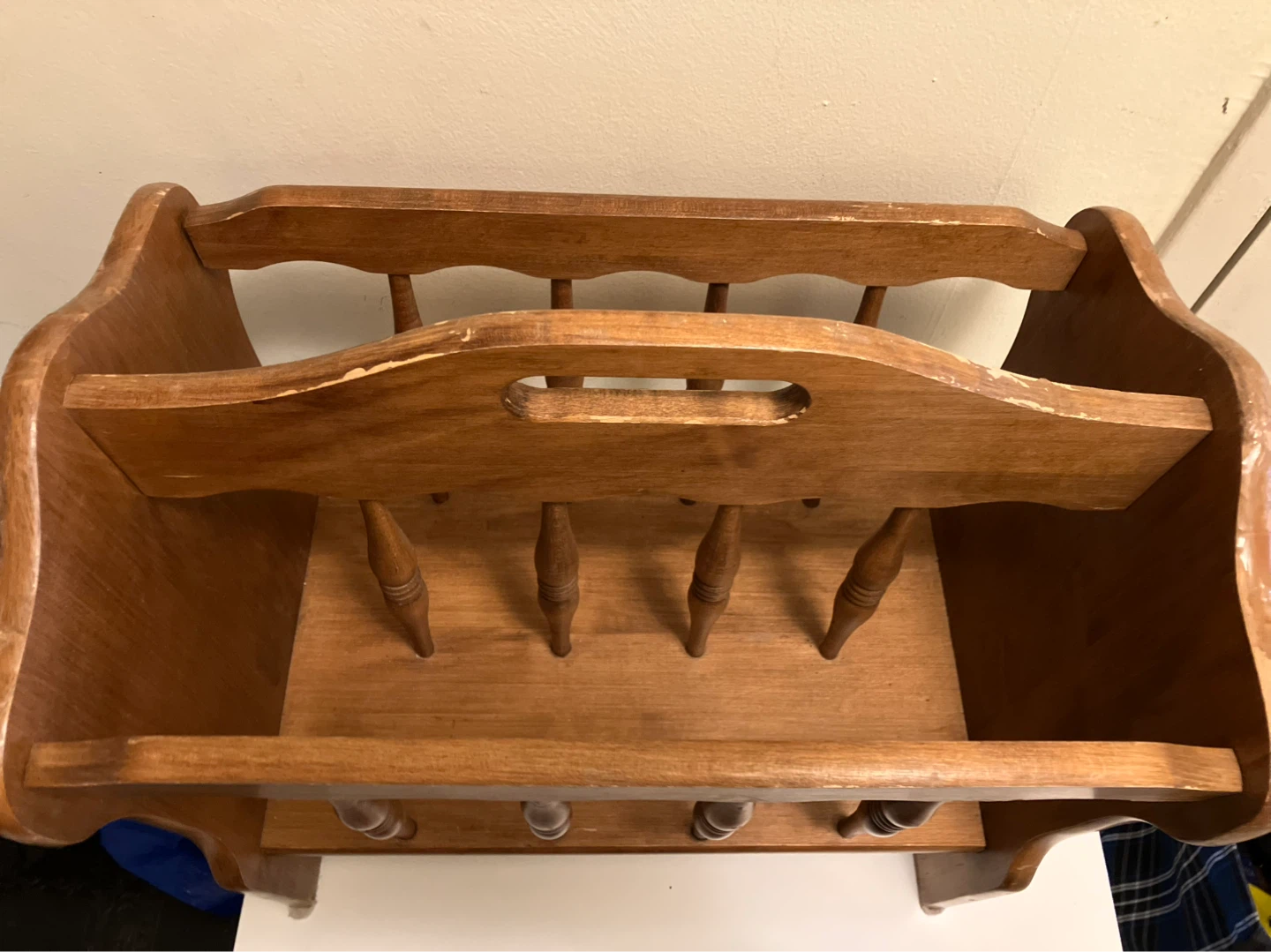 Wooden Magazine Rack - photo 2