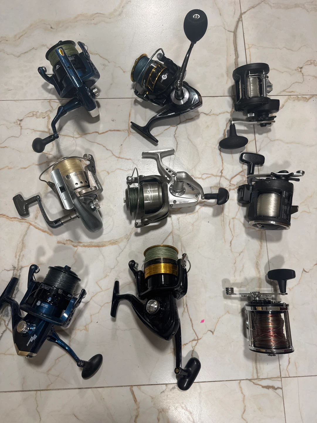 Assorted Fishing Reels