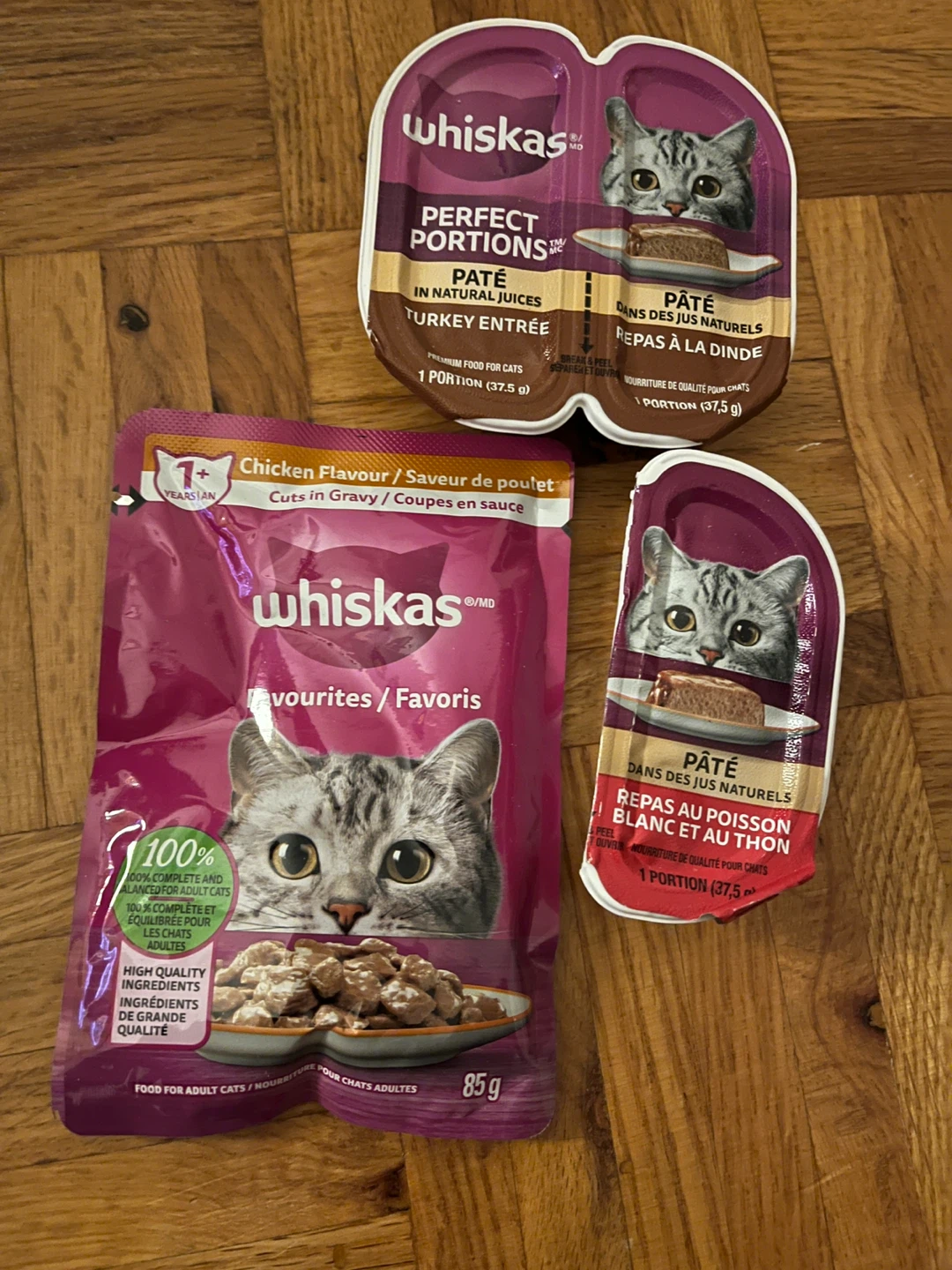 Whiskas Perfect Portions Cat Food Pouches - Turkey & Whitefish