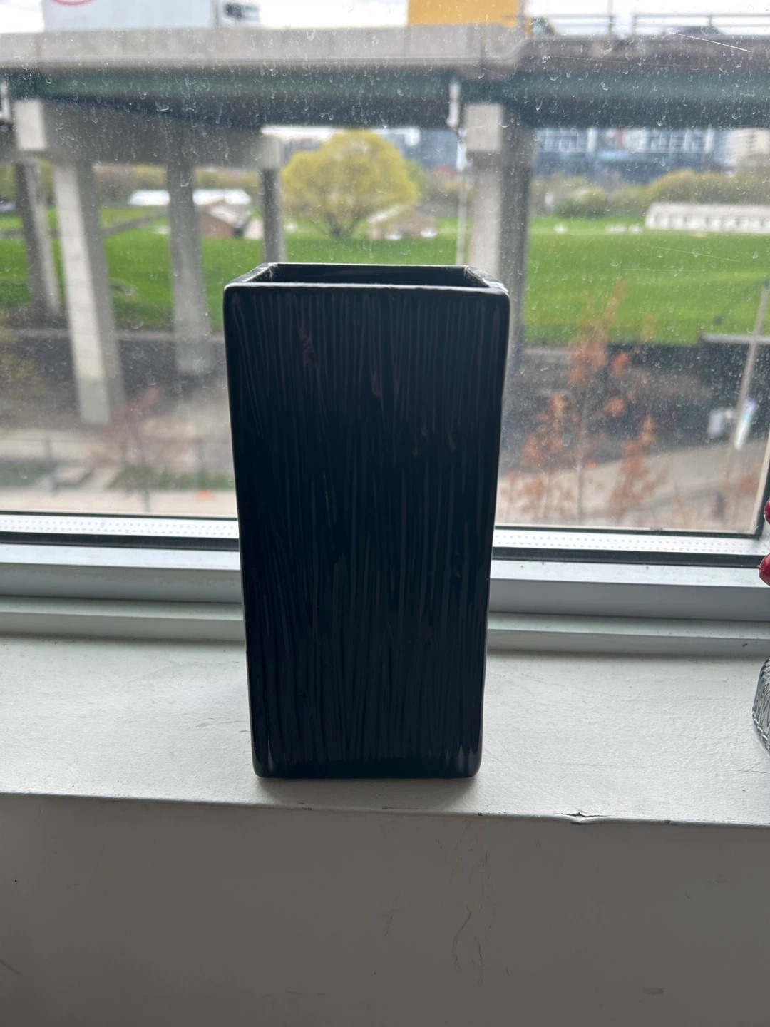 Black Decorative Vase