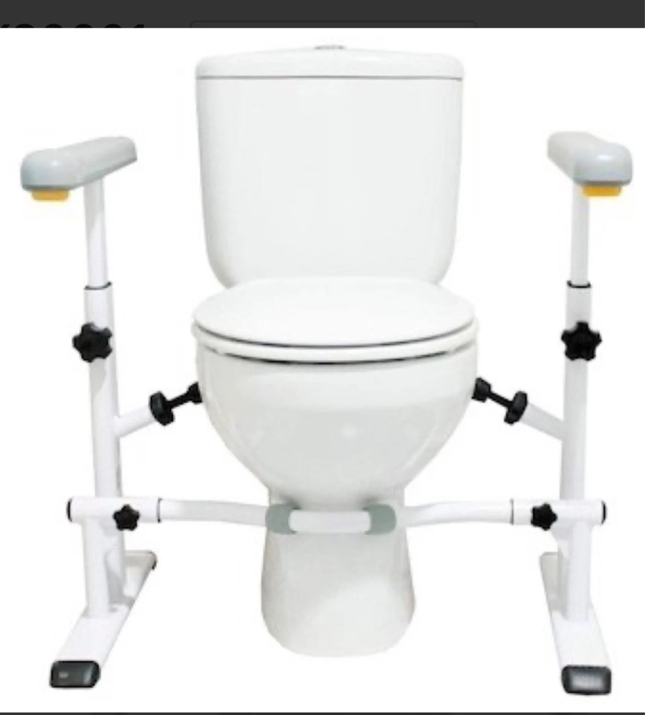 Adjustable Toilet Safety Frame with Handles