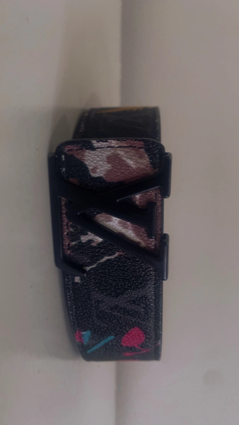 Custom designer lv belt