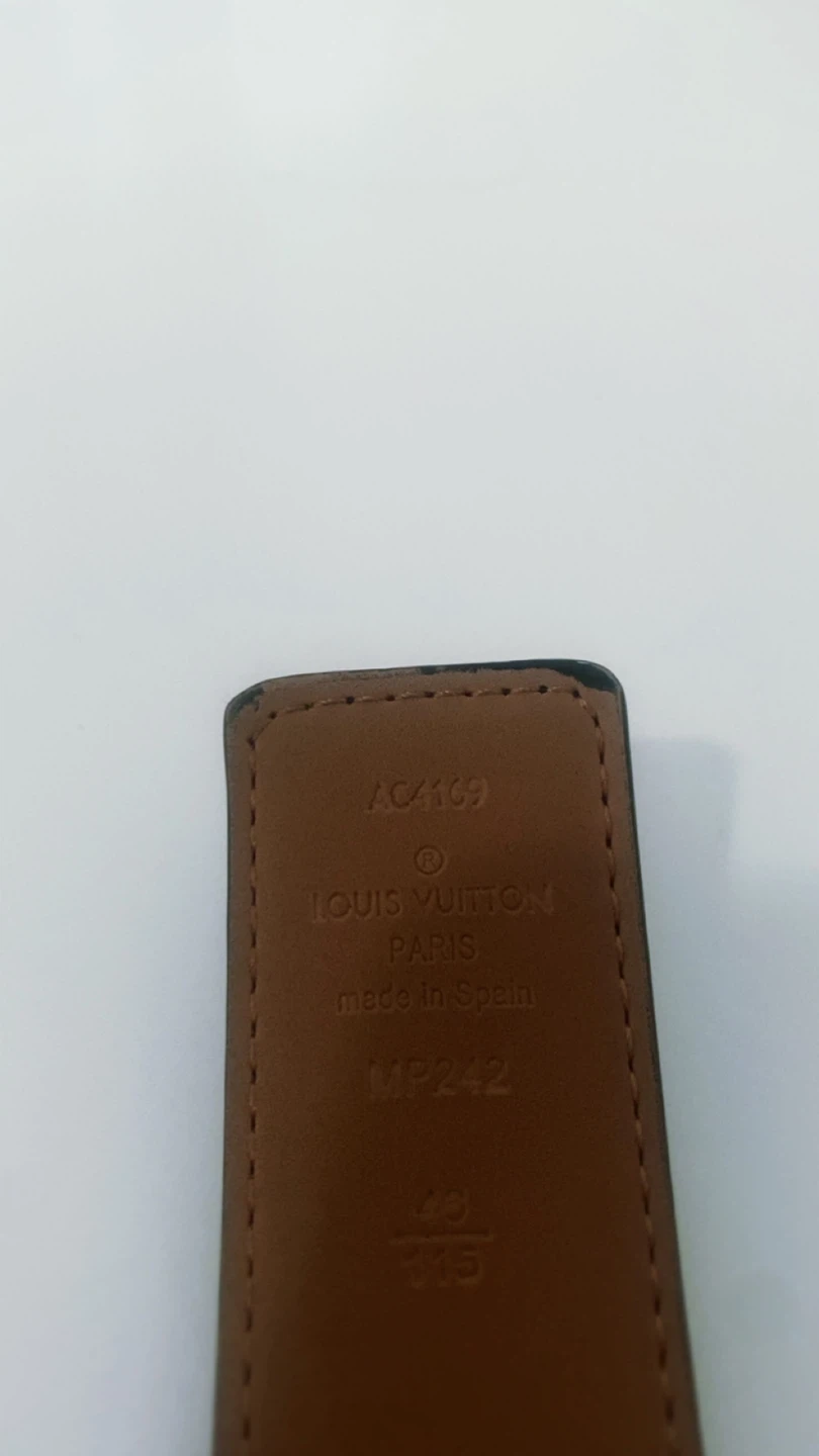 Custom designer lv belt - photo 4