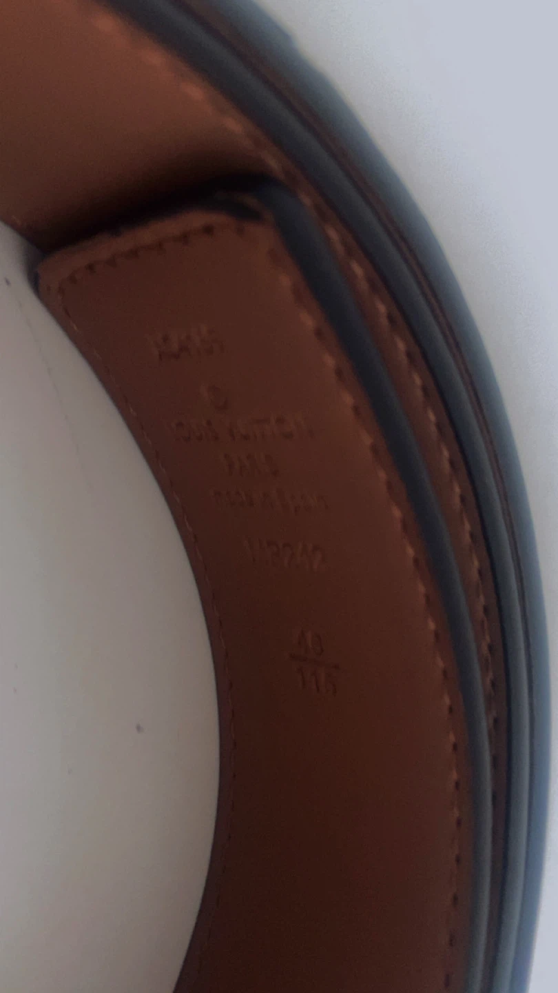 Custom designer lv belt - photo 2