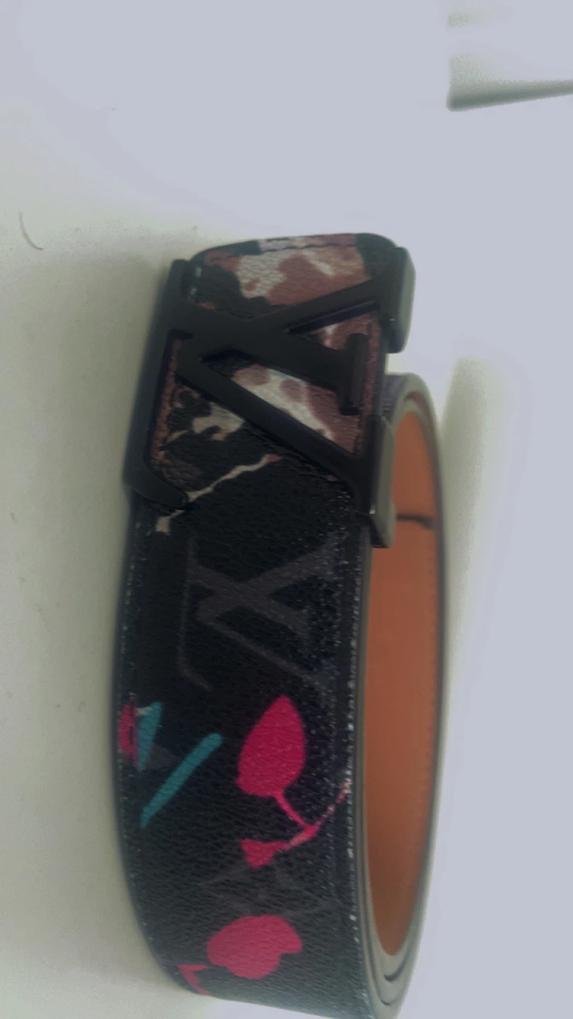 Custom designer lv belt - photo 3
