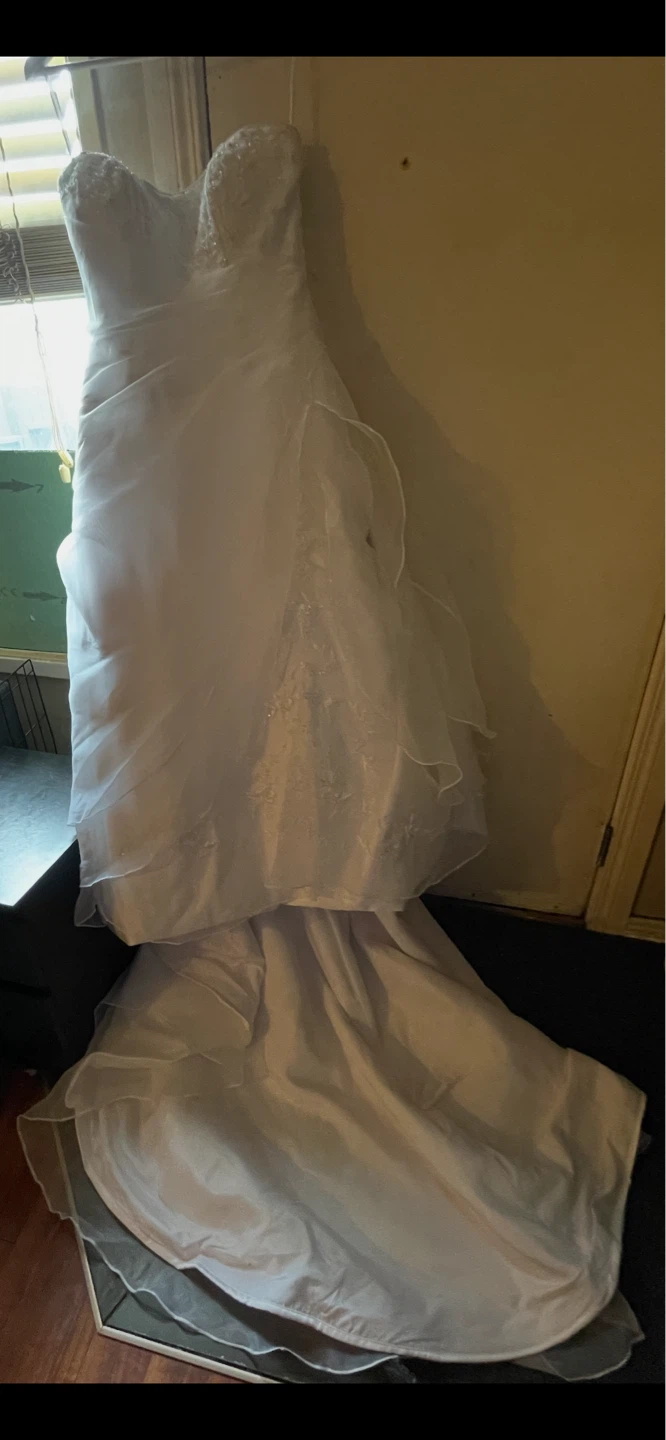 Strapless wedding dress - photo 5