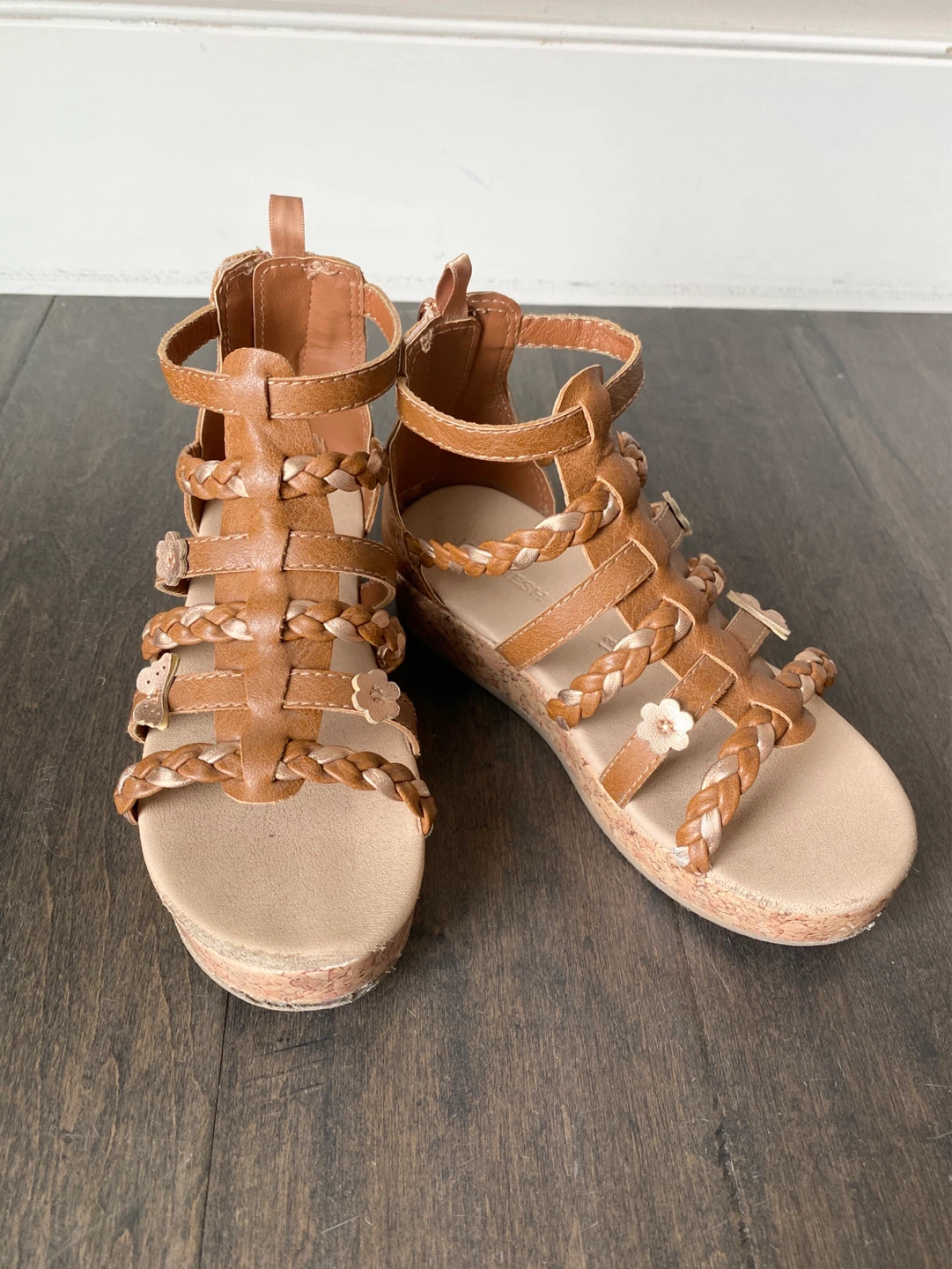 Girls Sz 13 Platform Sandals