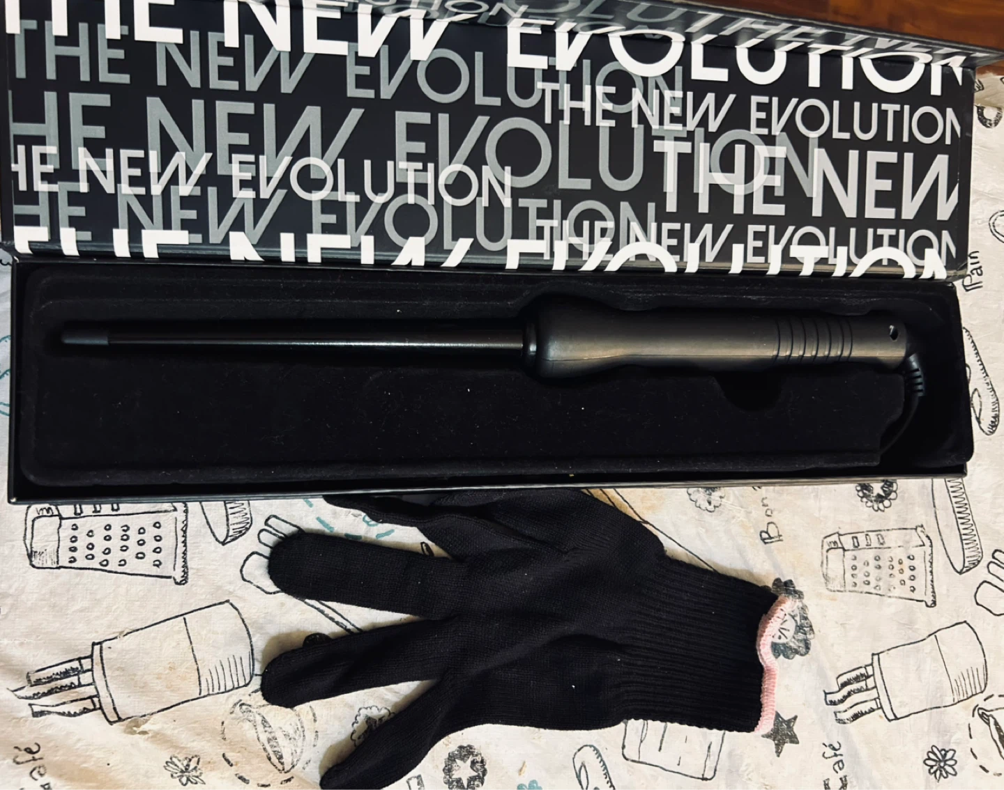 Evalectric Venti Curler 9/18 mm Barrel Curling Iron Black - photo 4