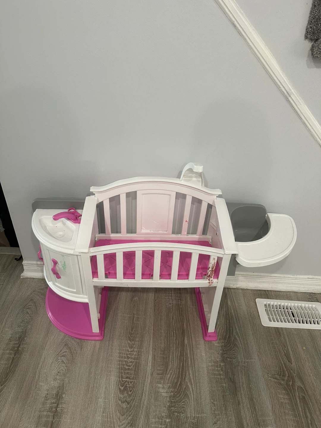 Doll Crib and Changing Station