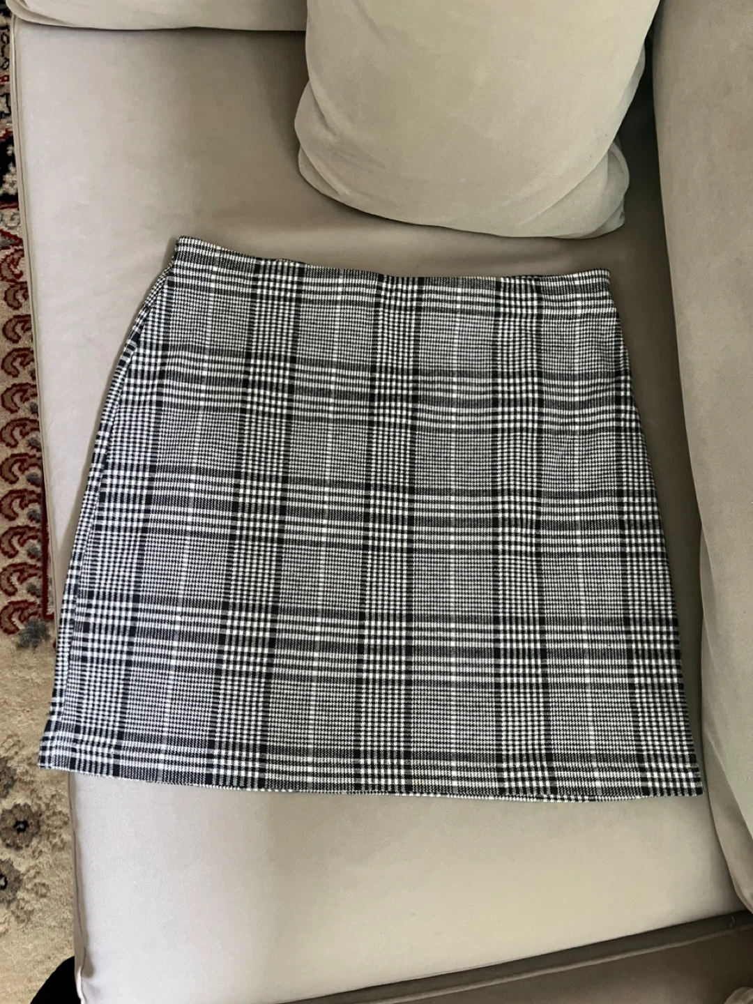 H&M Divided Plaid Mini Skirt - Size M