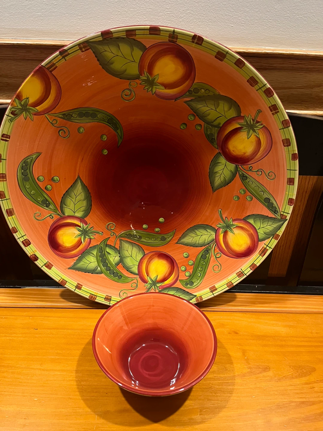 Large Serving Bowl and Small Bowl Set