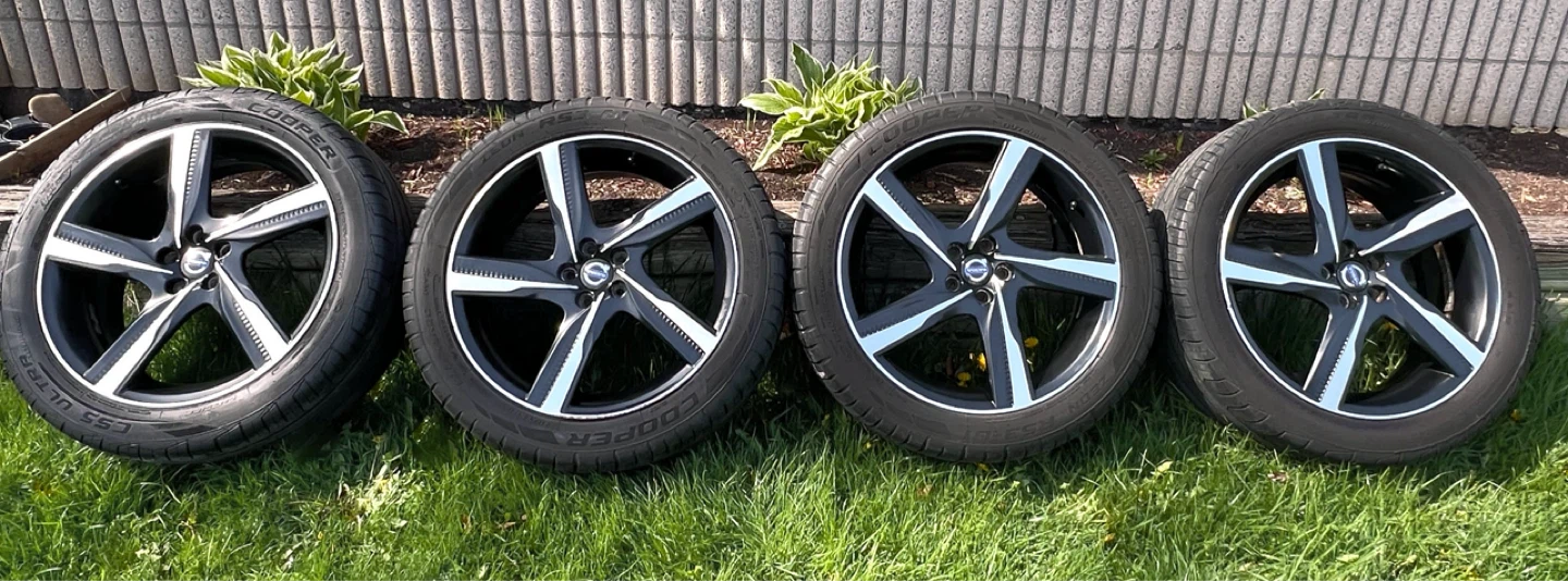 Set of 4 Volvo OEM Alloy Wheels 255/45/20 20 inches - photo 3