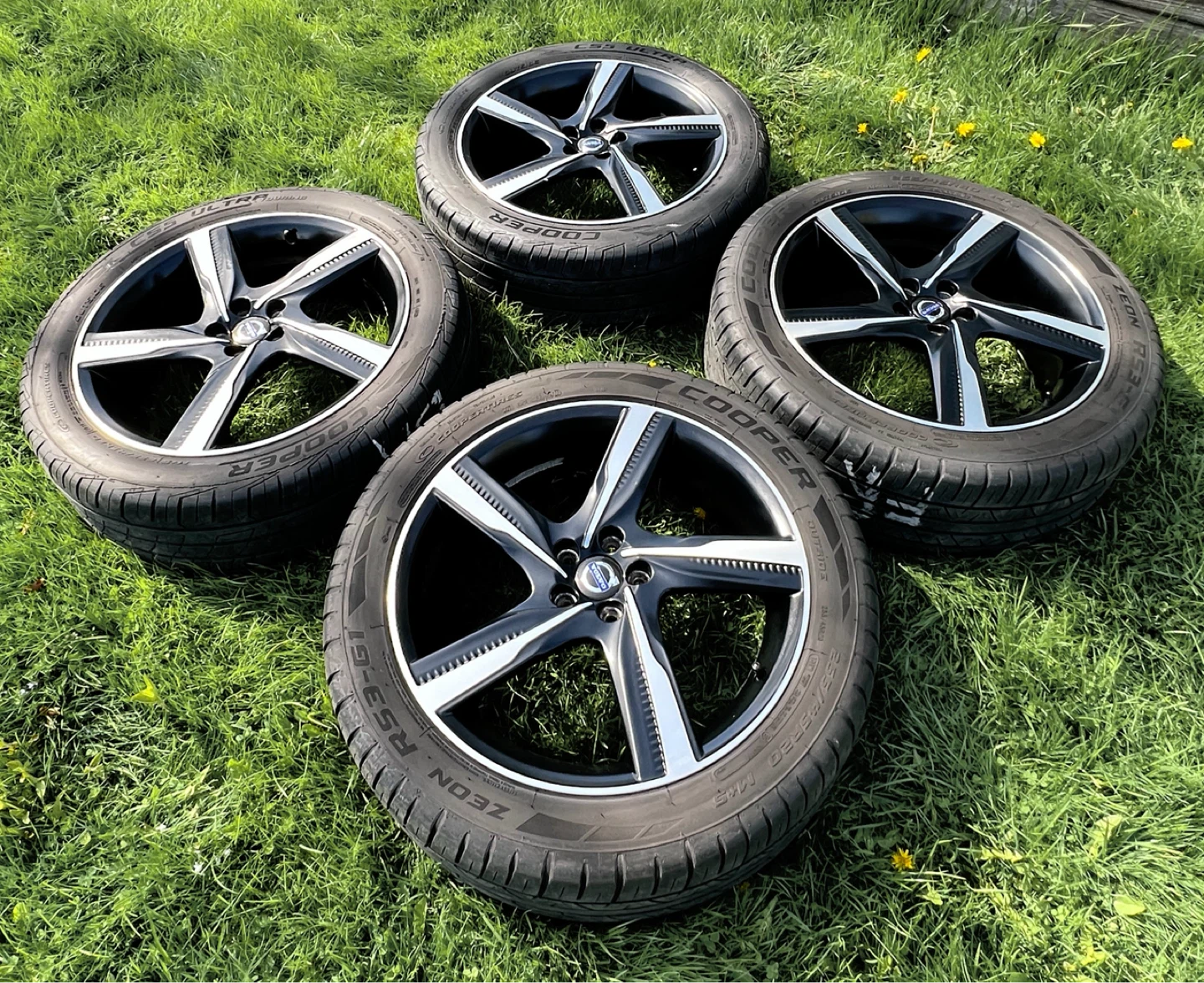 Set of 4 Volvo OEM Alloy Wheels 255/45/20 20 inches - photo 2