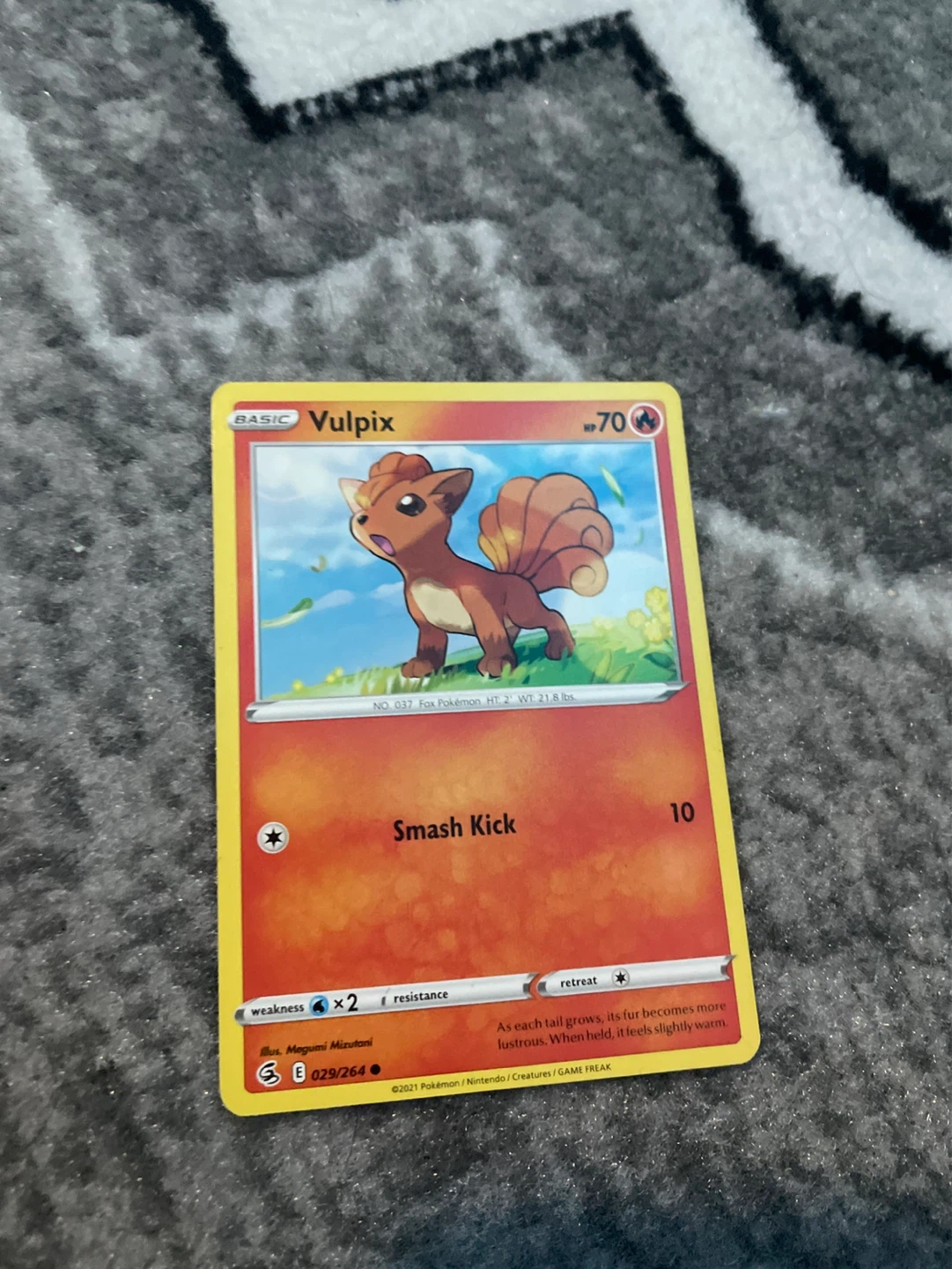 Pokemon Vulpix Trading Card 029/264