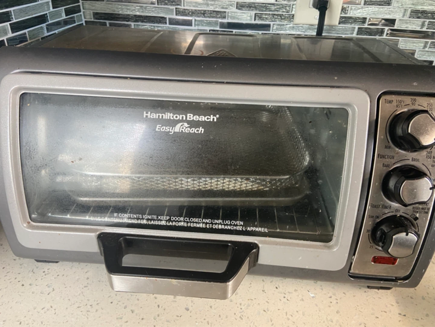 Hamilton Beach Easy Reach Toaster Oven