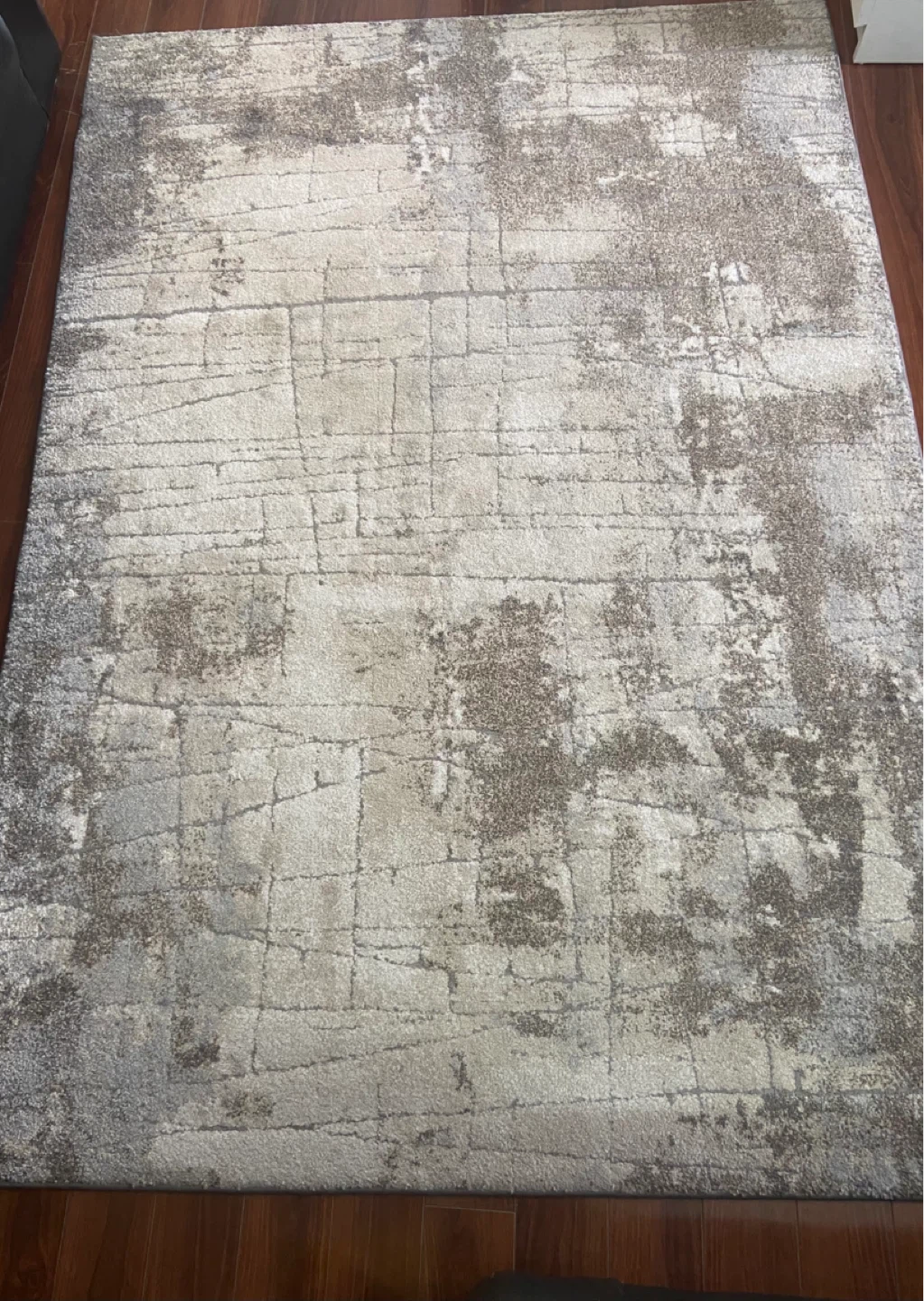 Modern abstract rug