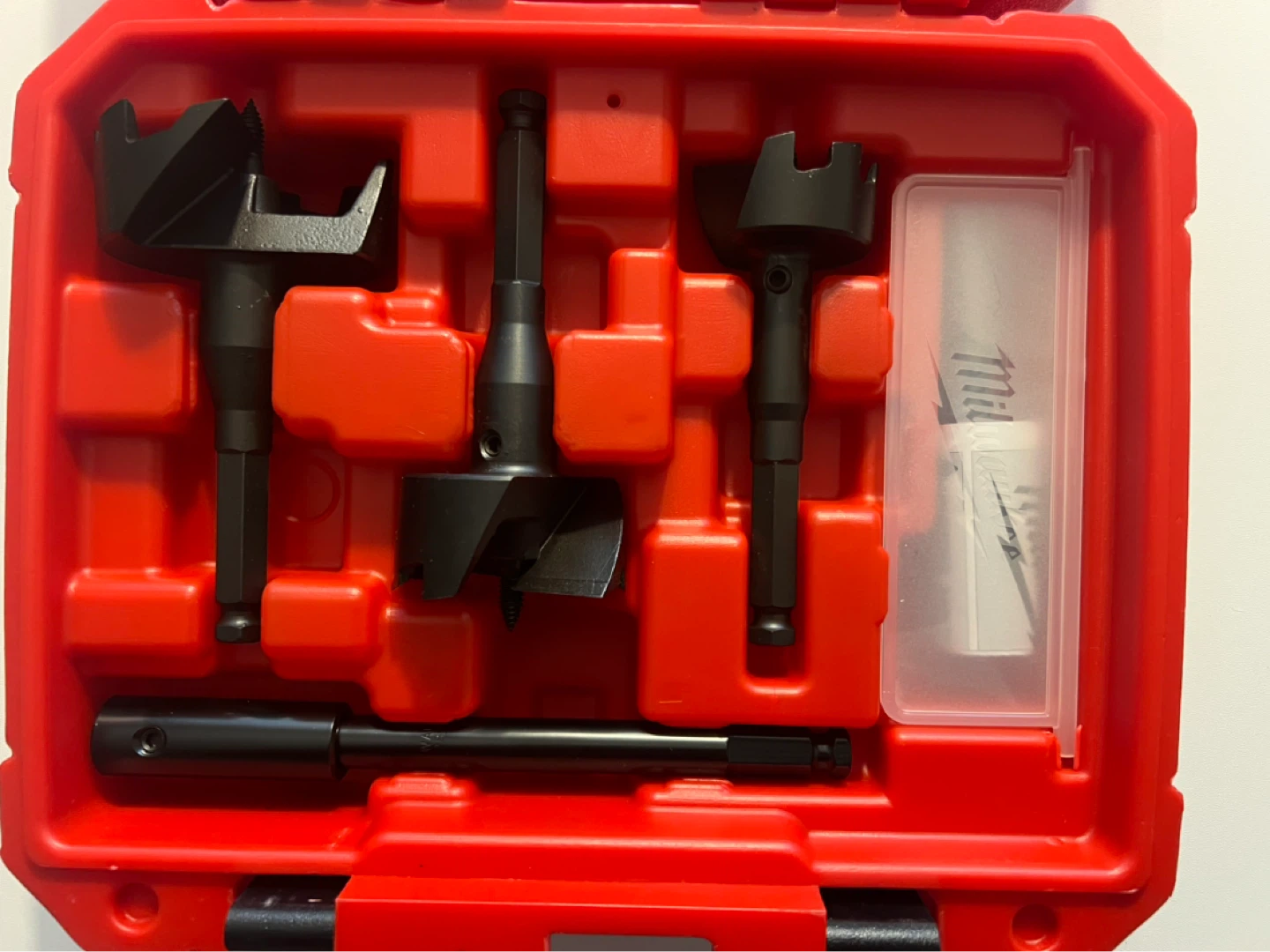Milwaukee 7-Piece Plumber's Selfeed Bit Set - photo 2