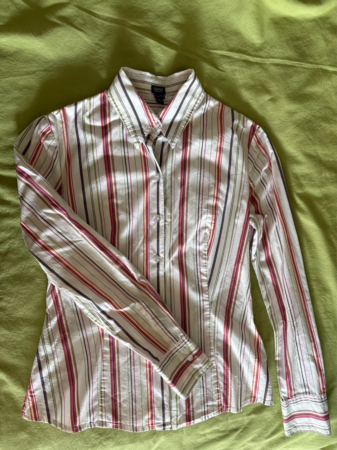 Esprit Striped Button-Up Shirt
