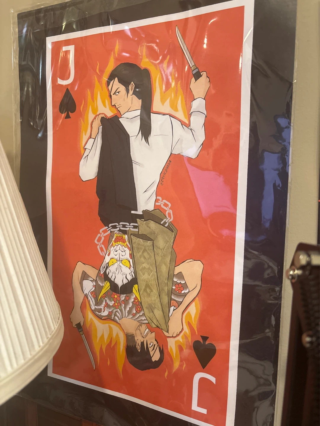 Custom Jack of Spades Print- Majima from the Yakuza series