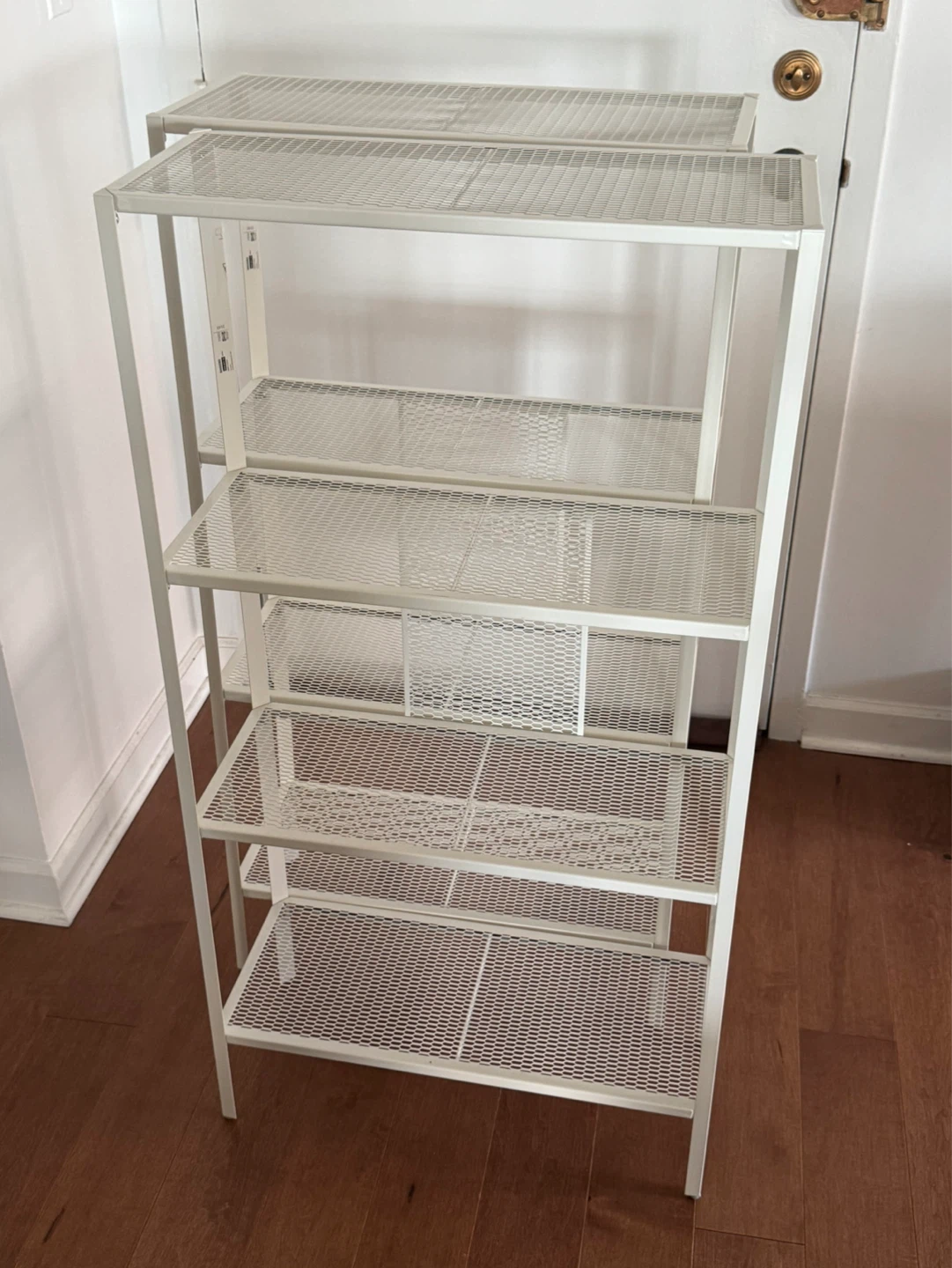 IKEA BAGGEBO Shelf unit, metal/white - photo 3