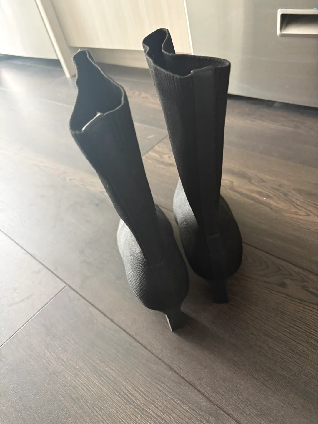H&M Black Sock Boots Size 41 - photo 3