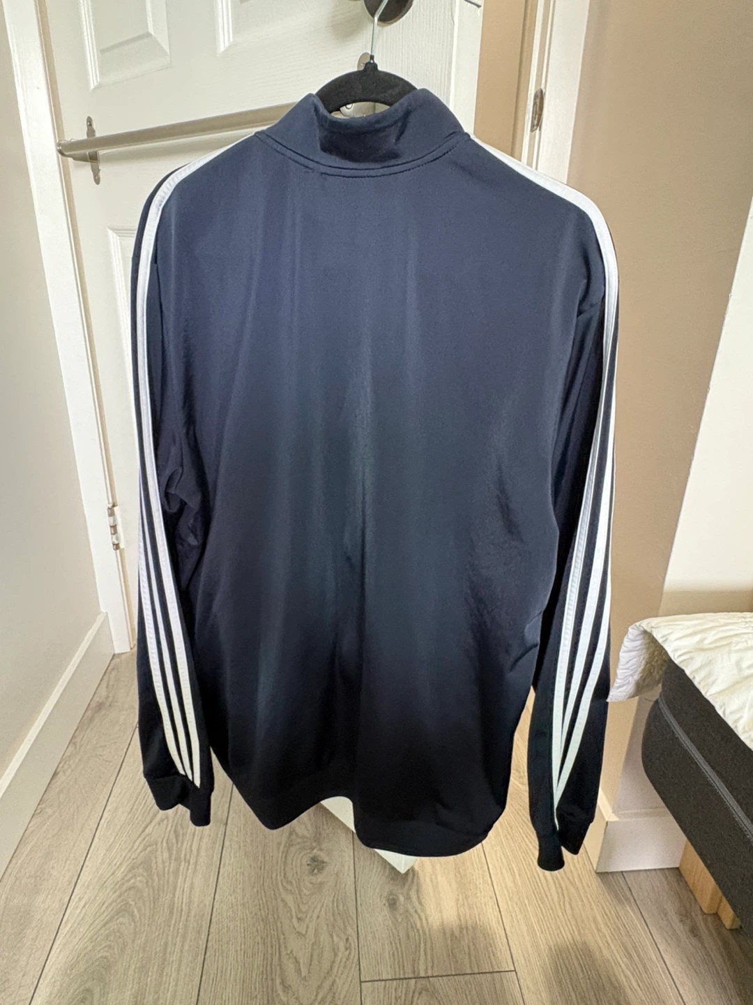 Adidas Track Jacket - Navy Blue - XL - photo 4
