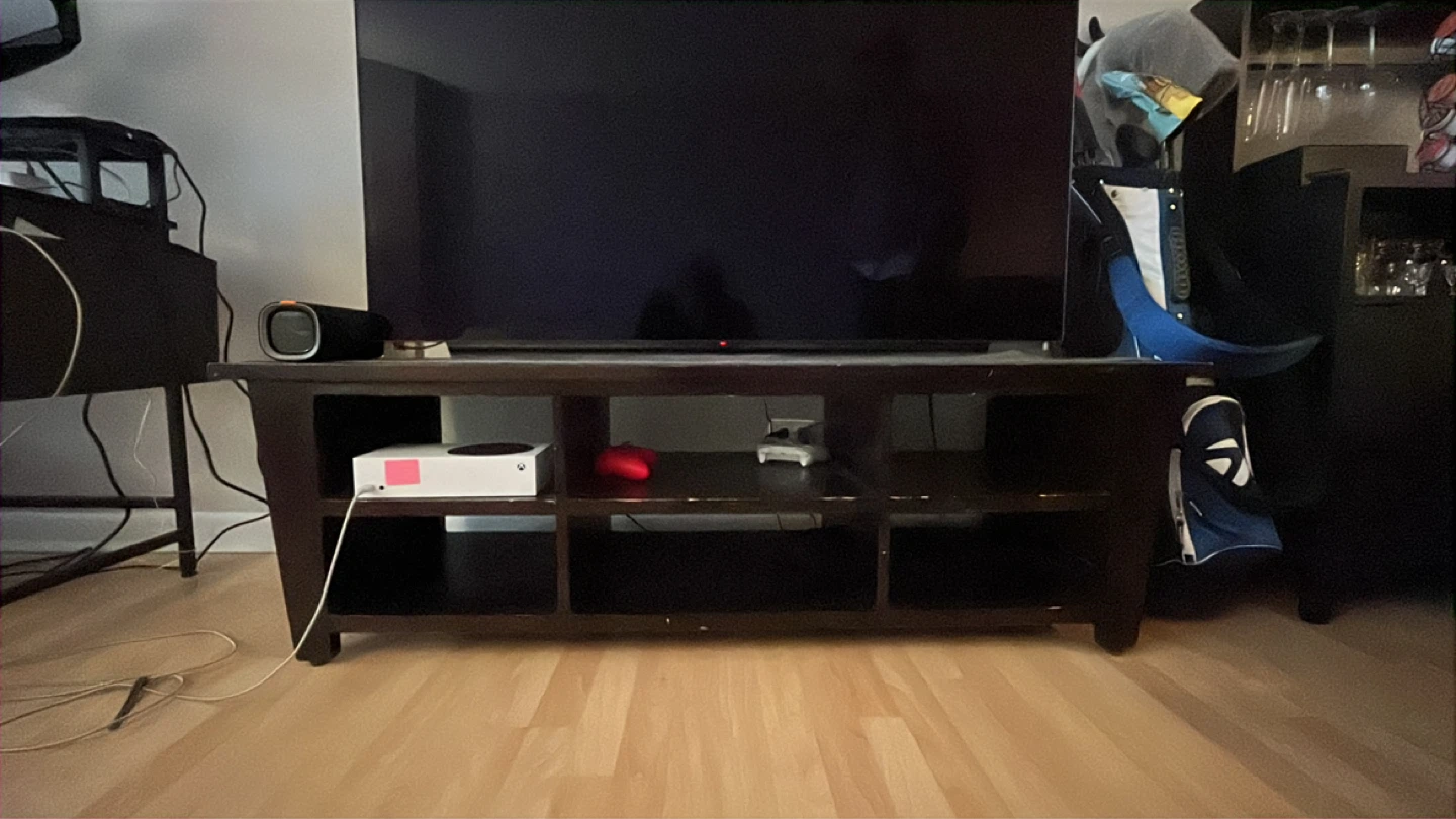 Dark Brown TV Stand - photo 2