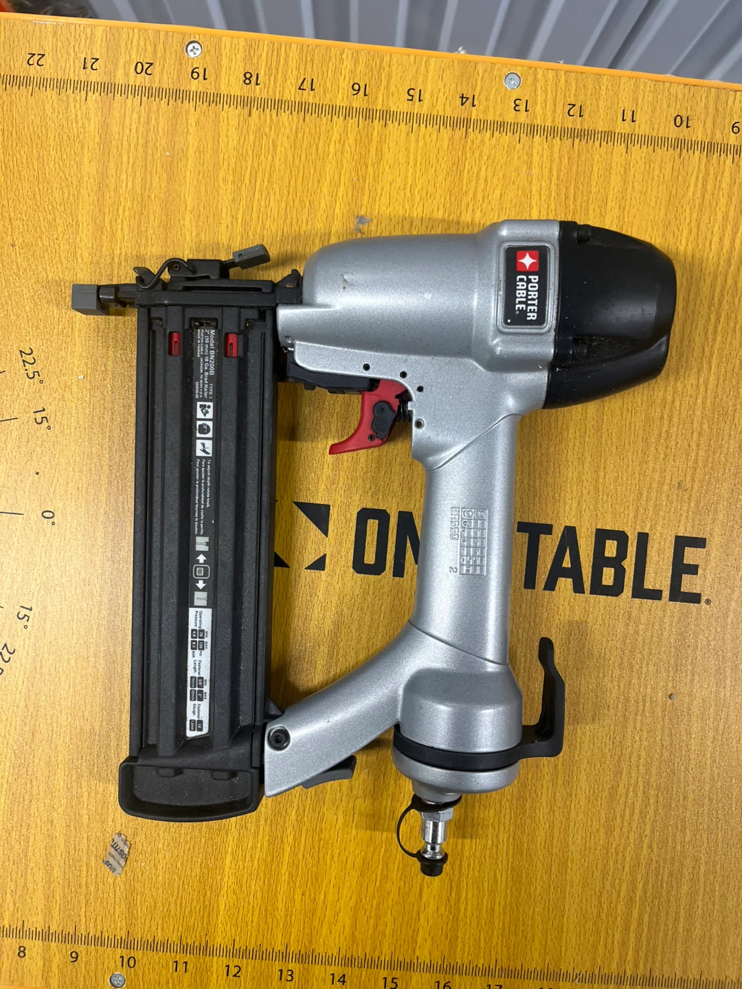 Porter-Cable BN200B 2" 18 Ga. Brad Nailer