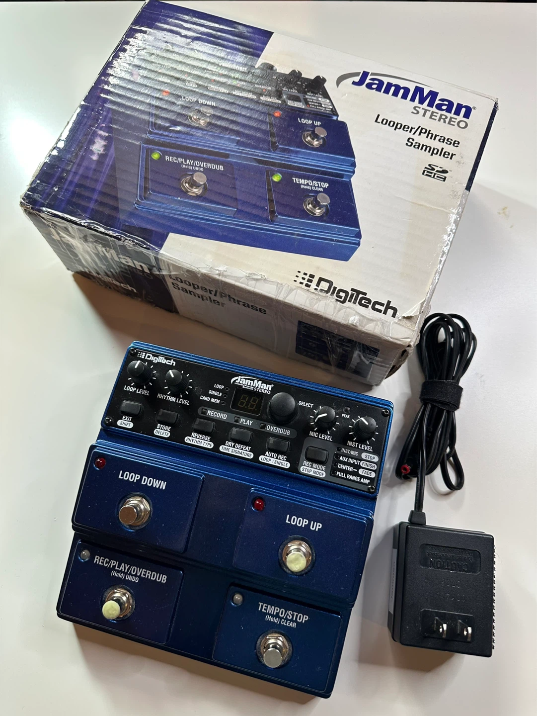 Digitech JamMan Stereo - stereo looper pedal