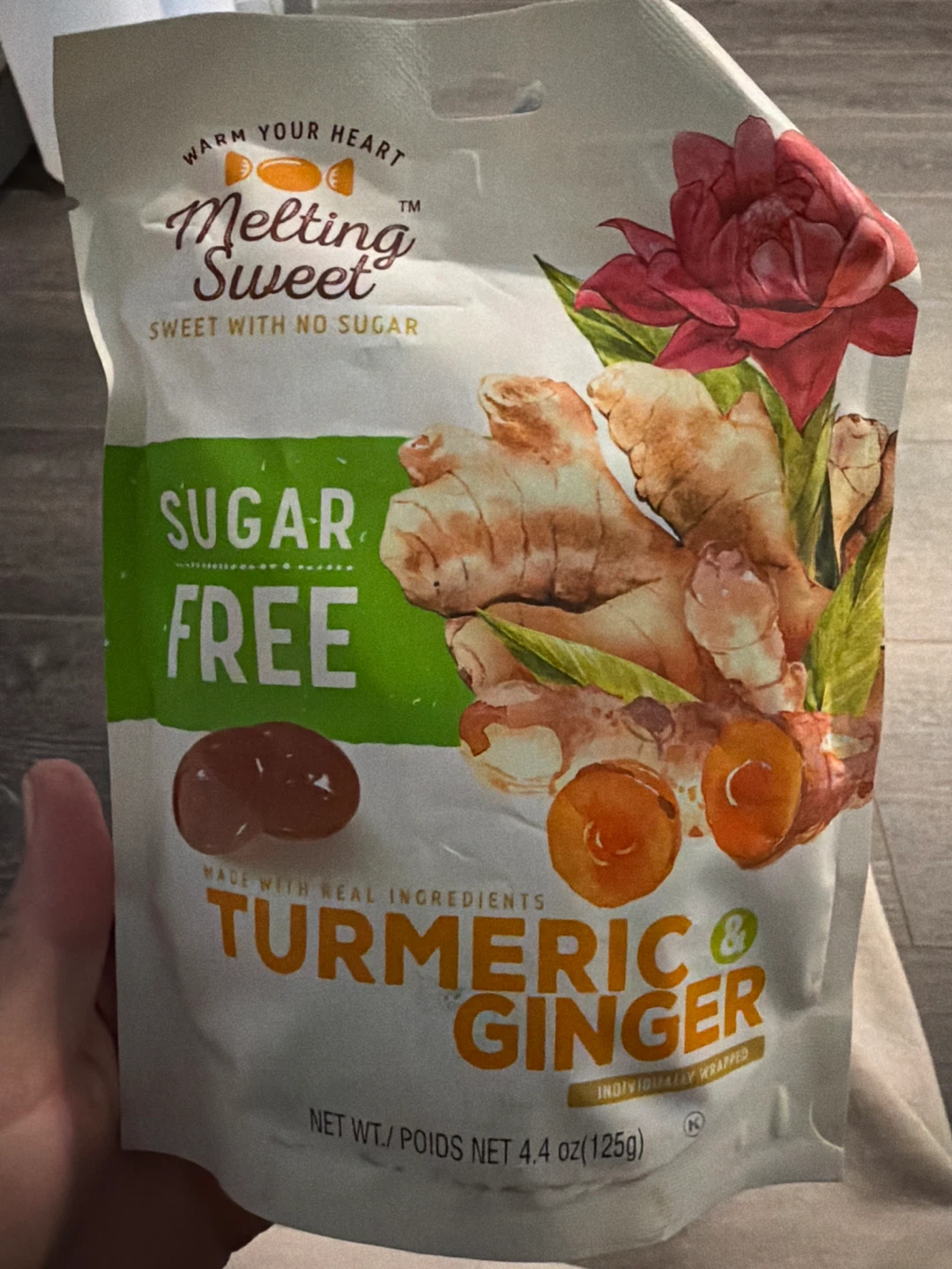 Melting Sweet Turmeric & Ginger Candy - Sugar Free