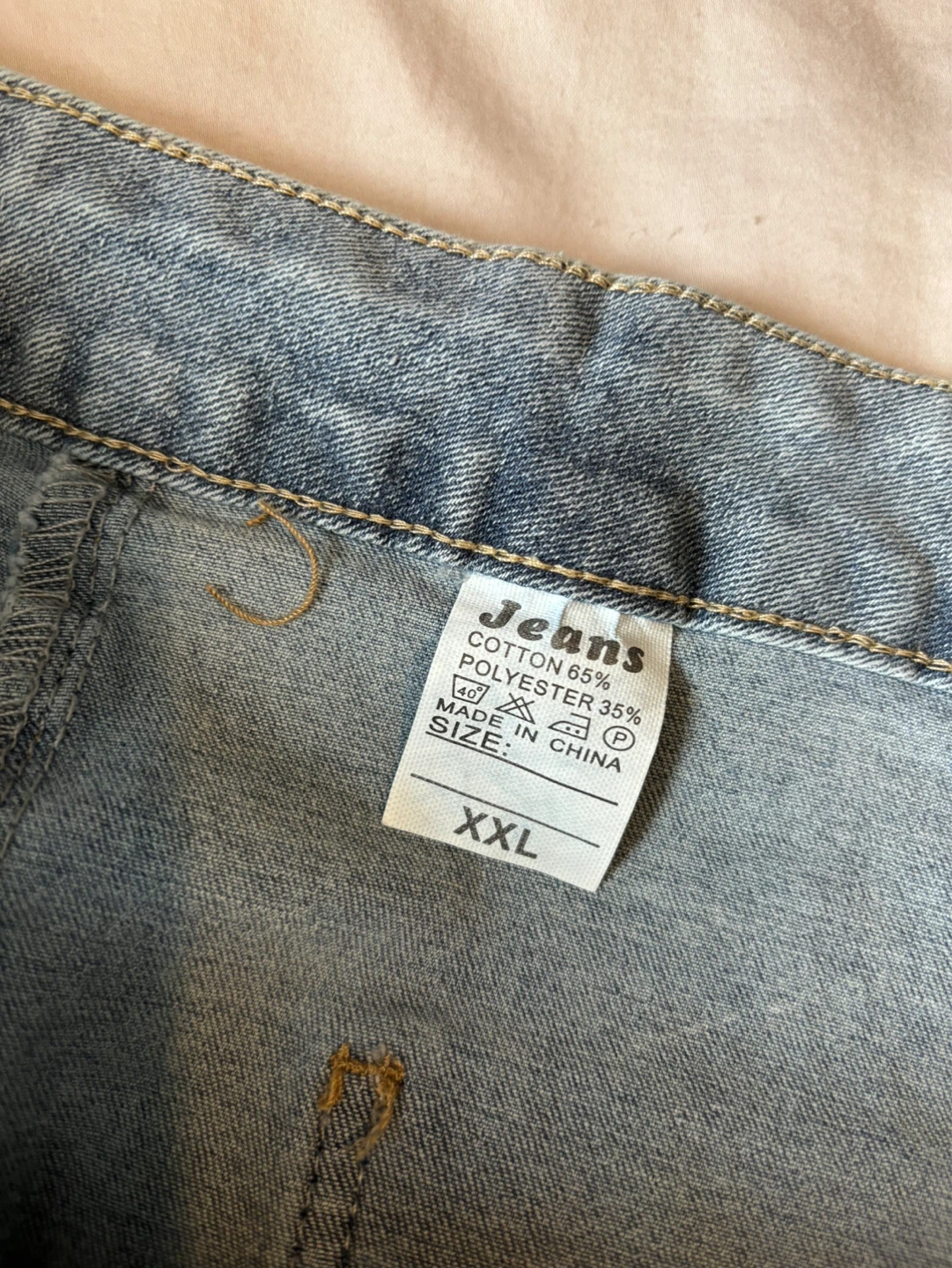 Light Wash Jeans - Size XXL - photo 5