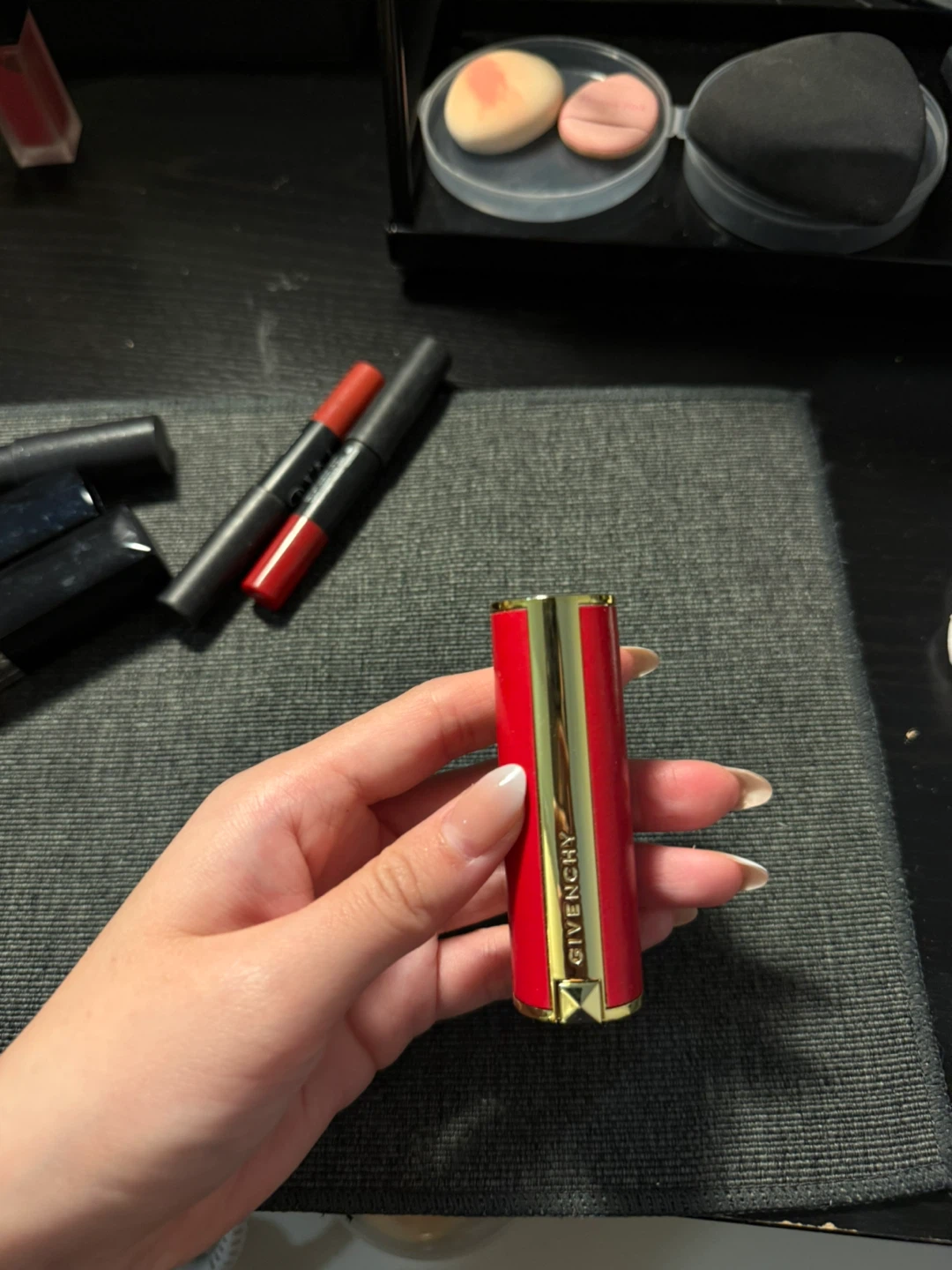 Givenchy Rouge Interdit Lipstick 888 GOLDENRED