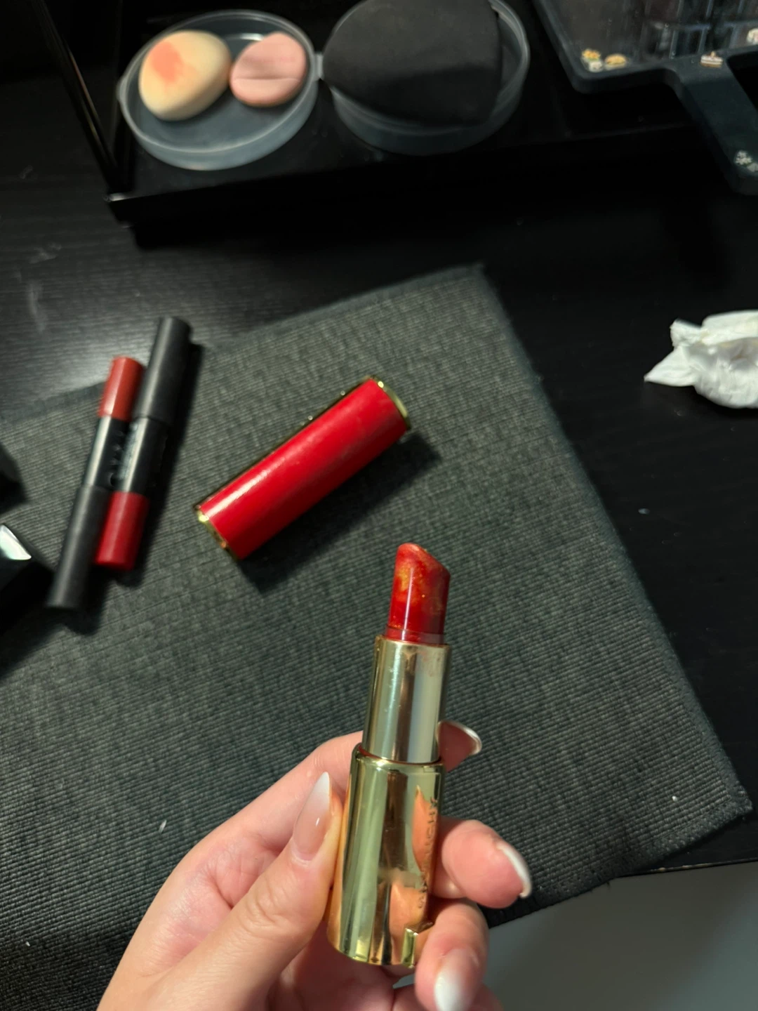 Givenchy Rouge Interdit Lipstick 888 GOLDENRED - photo 4