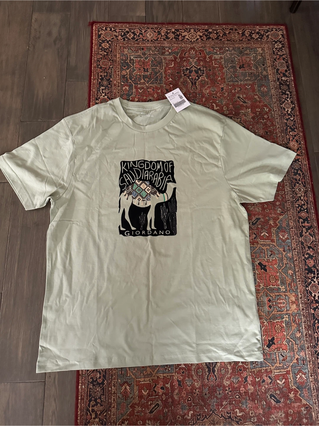 GIORDANO Saudi Arabia Camel T-Shirt