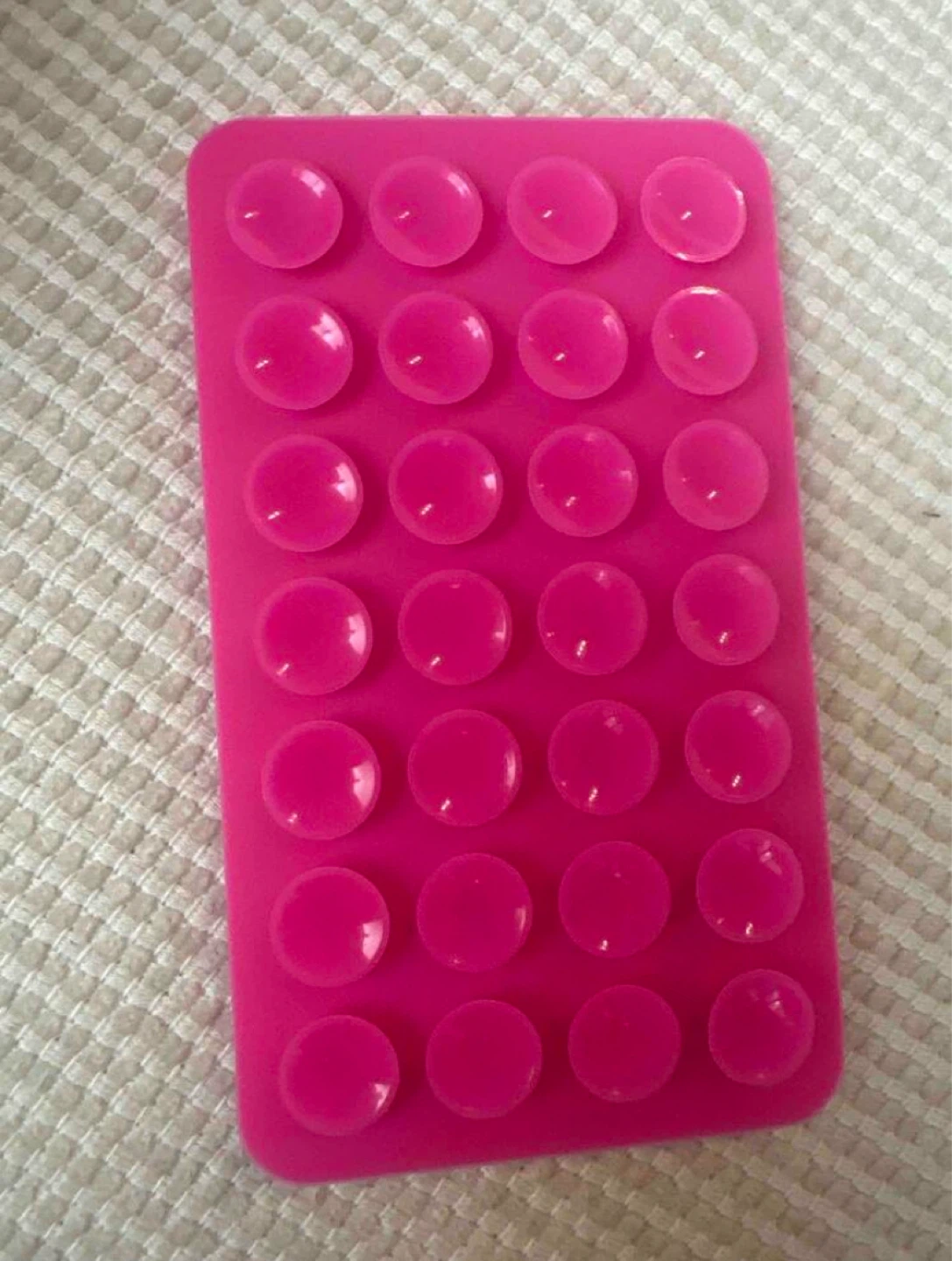 Pink Silicone Phone Grip Pad - photo 2