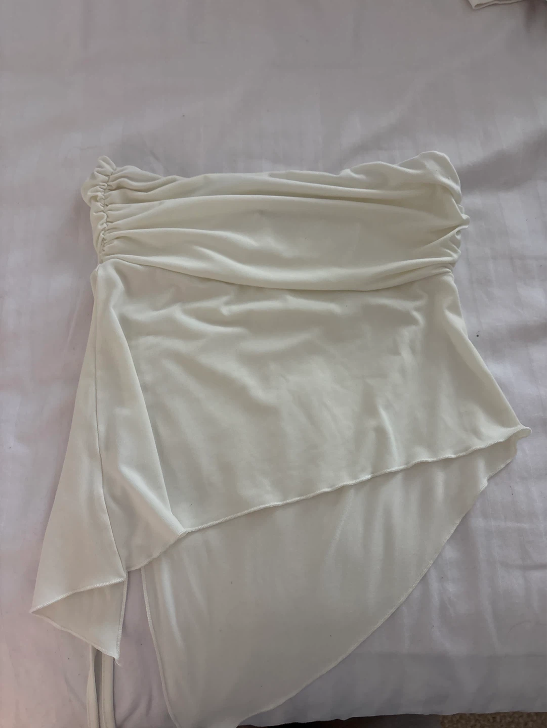 White l Strapless Top - photo 2