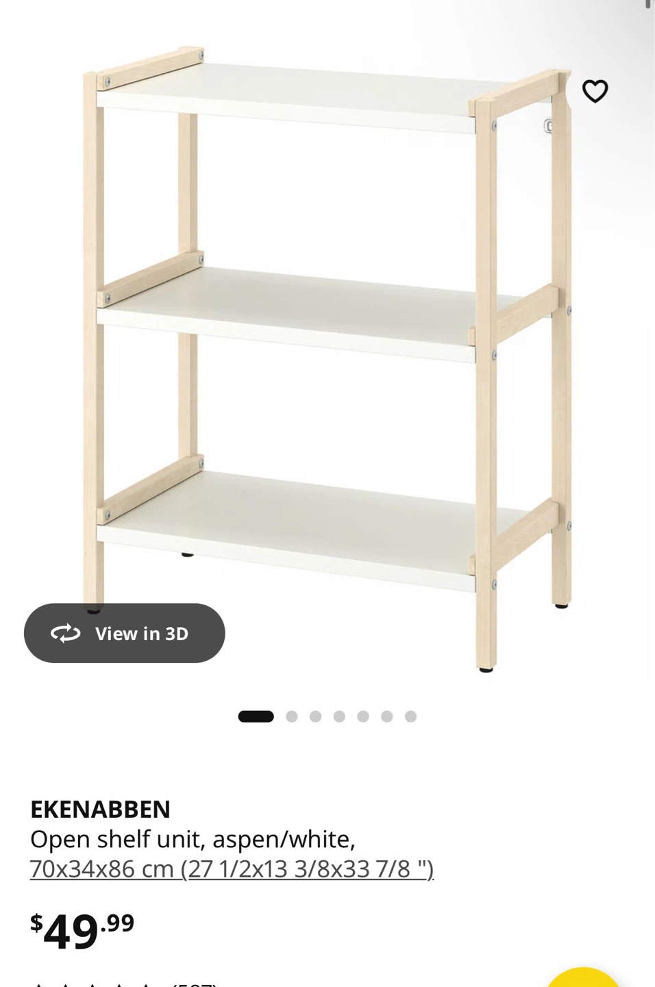 Ikea- open shelf - photo 2