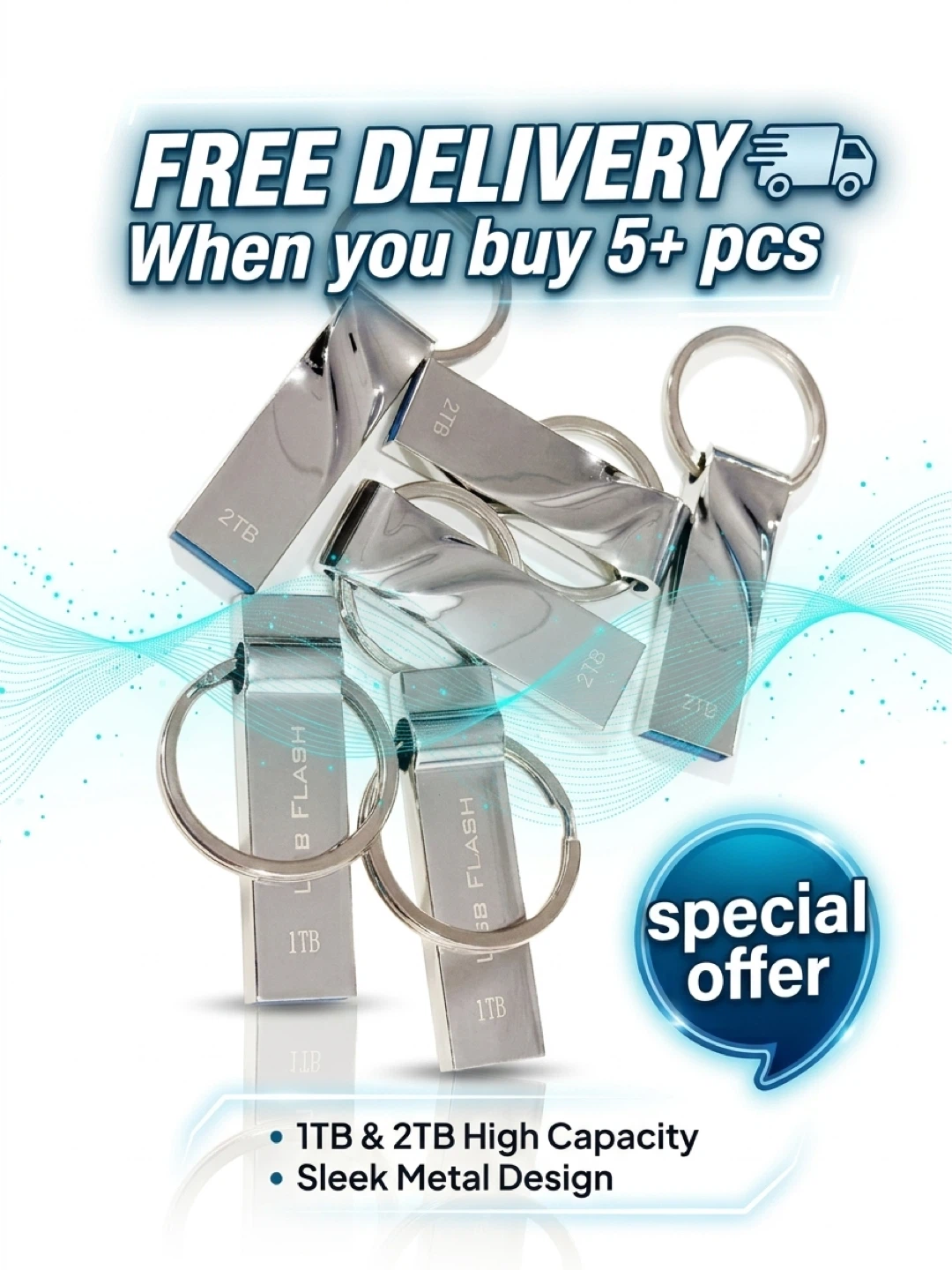 USB Flash Drive - 1TB & 2TB