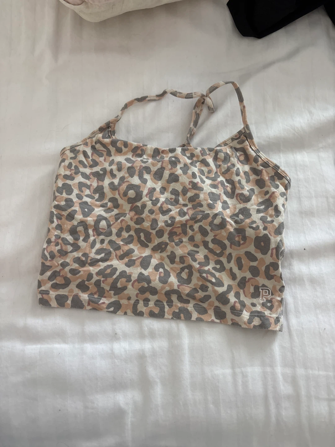 Pink by Victoria's Secret Leopard Print Sports Bra/Tank Top
