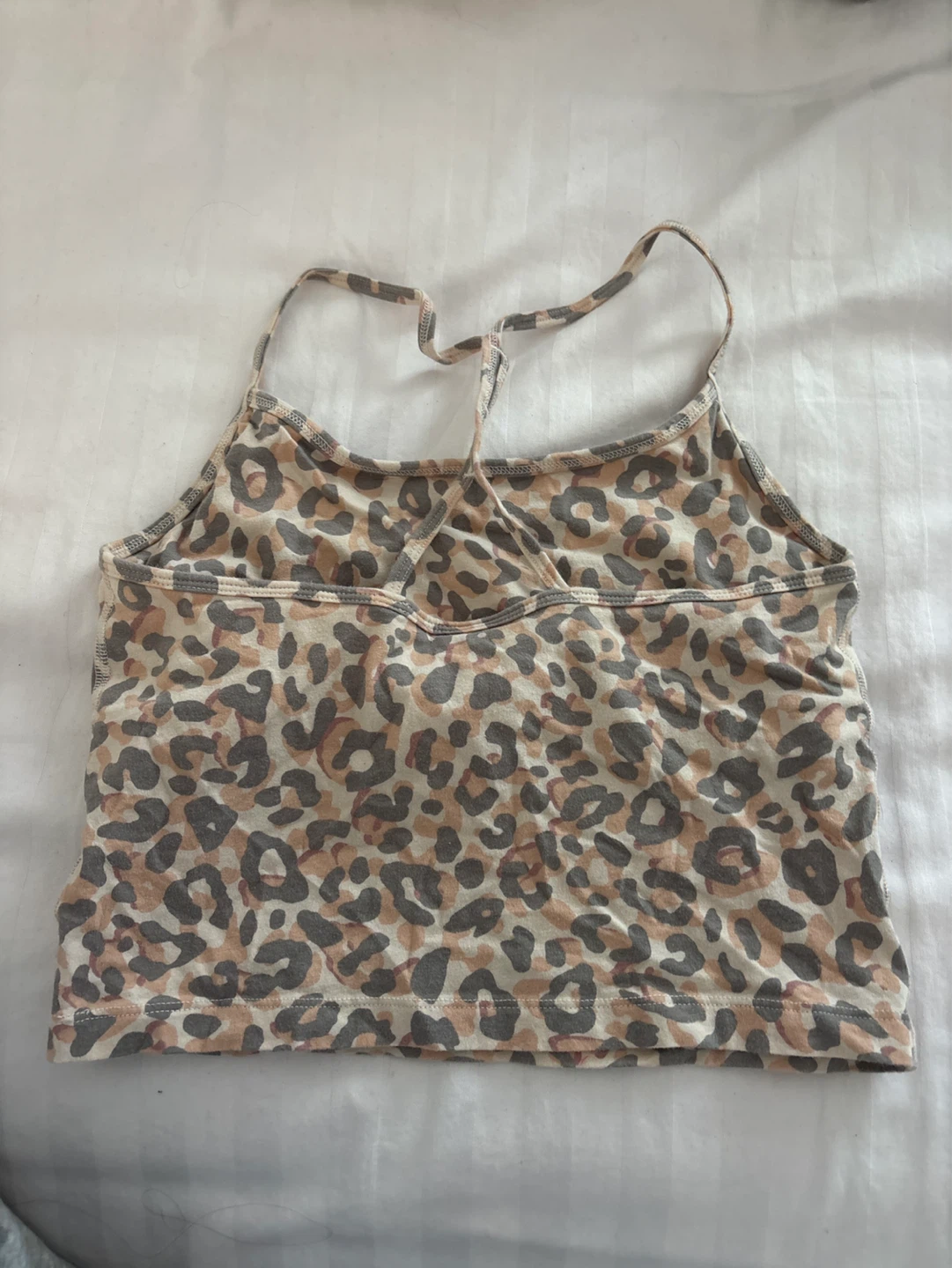 Pink by Victoria's Secret Leopard Print Sports Bra/Tank Top - photo 2