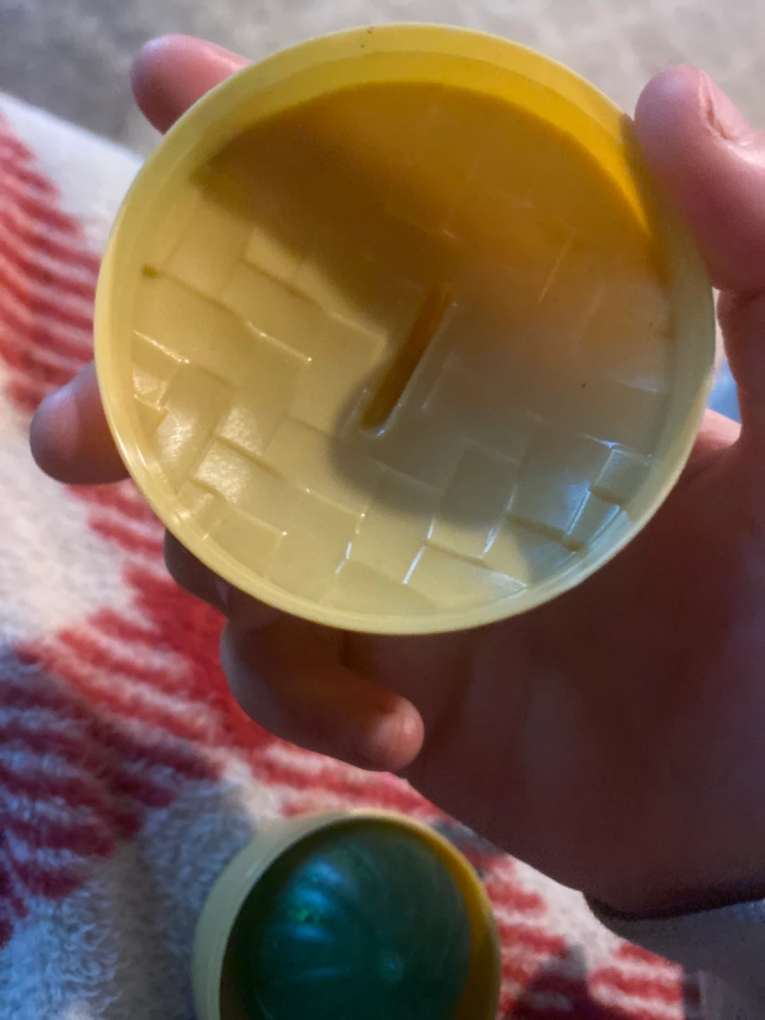 Yellow Plastic Container - photo 3