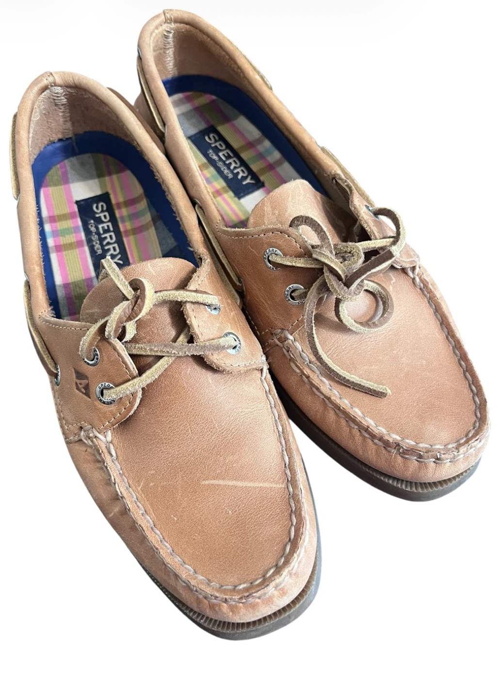 Sperry Top-Sider Leather Boat Shoes Women’s Size 8M