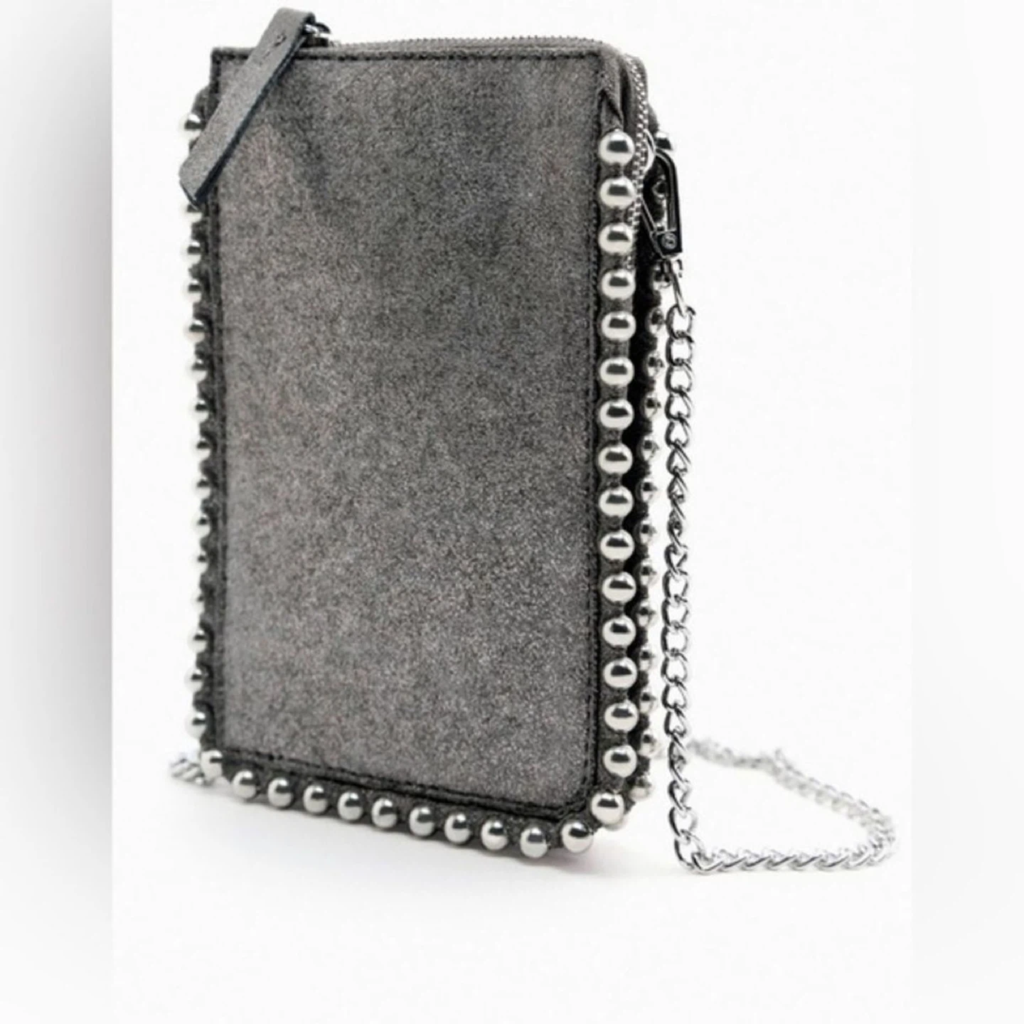 ZARA Studded Crossbody Cell Phone Bag (NEW) - photo 3
