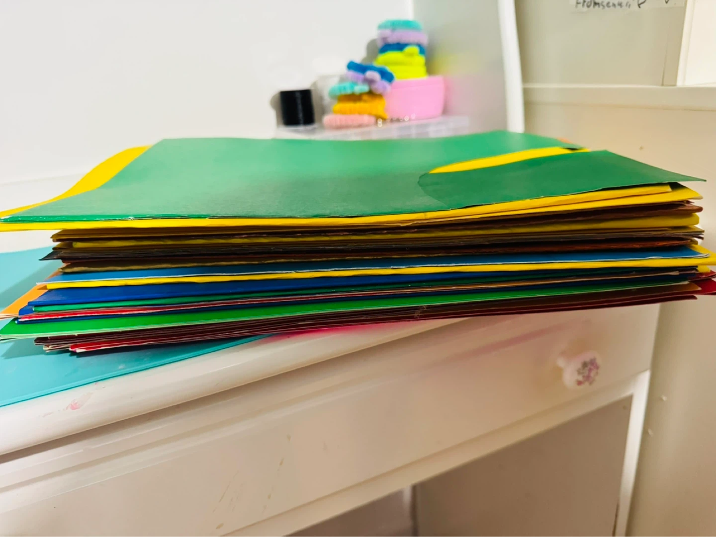 Assorted Construction Paper Sheets