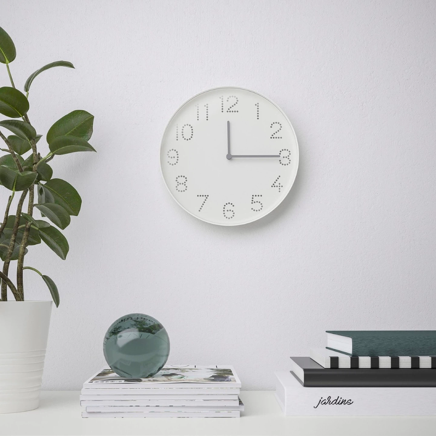 IKEA TROMMA Wall Clock (⚠️ A crack between 6 and 7) - photo 2