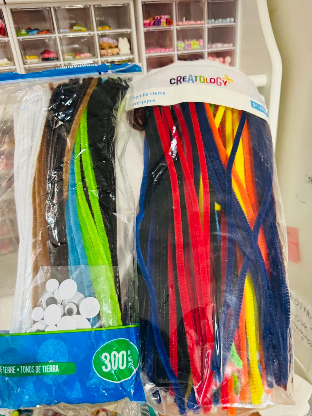 Leftover pipe cleaners